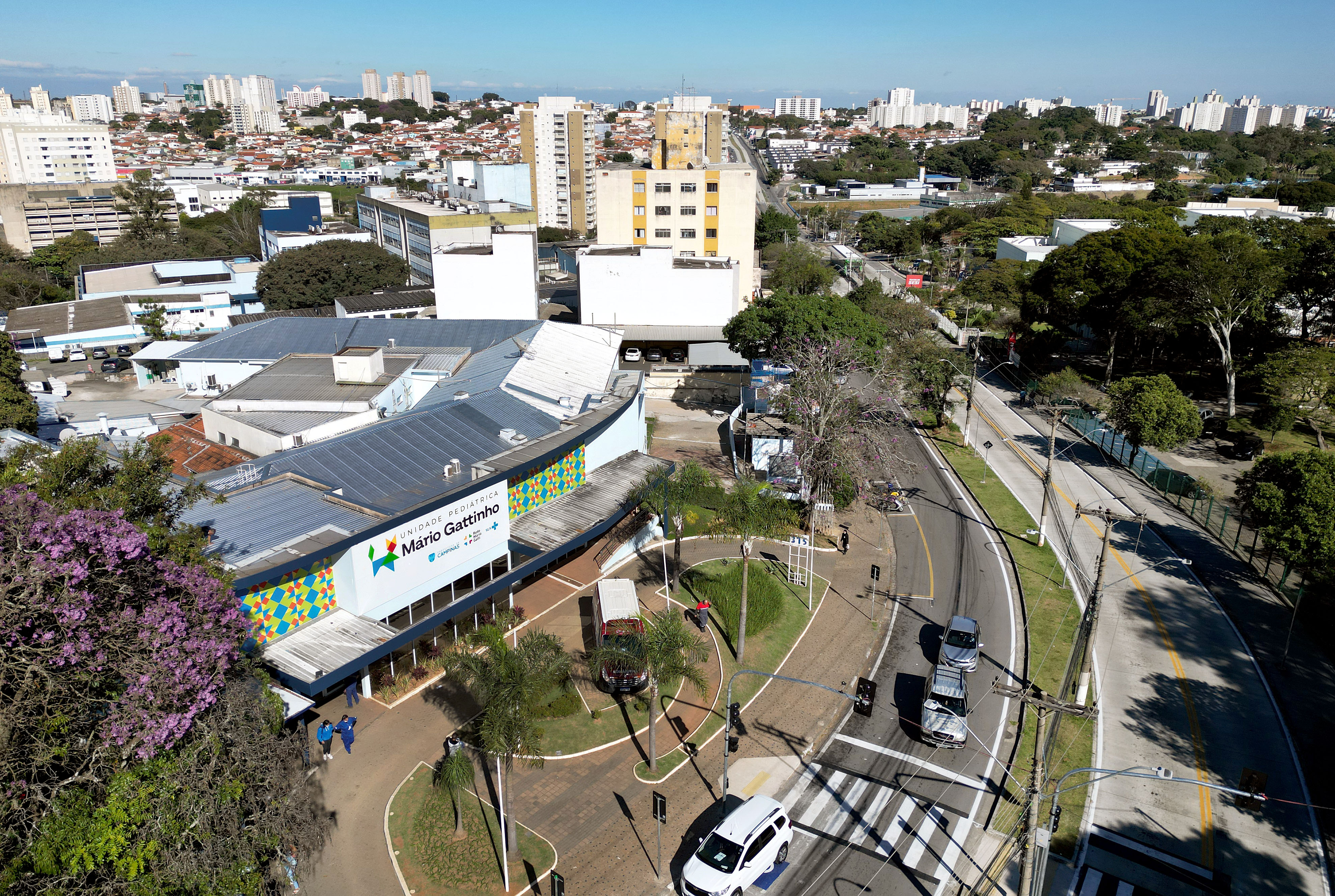 Mário Gattinho, unidade pediátrica da Rede Mário Gatti