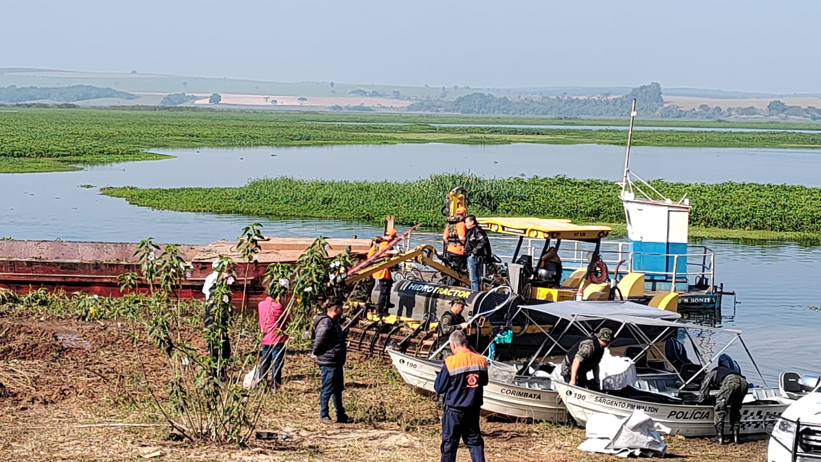 Ação inédita para a equipe de Campinas: questão ambiental grave