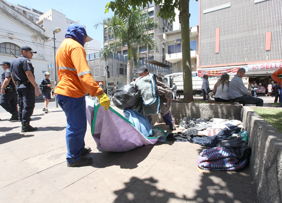 Limpeza das ruas também teve prioridade