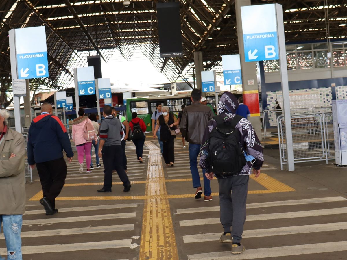 Desde o dia 8 de outubro, a circulação no Terminal Central passou a ser exclusiva para usuários do transporte coletivo 