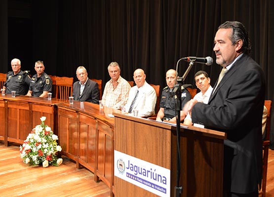 Secretário de Segurança falou aos formandos