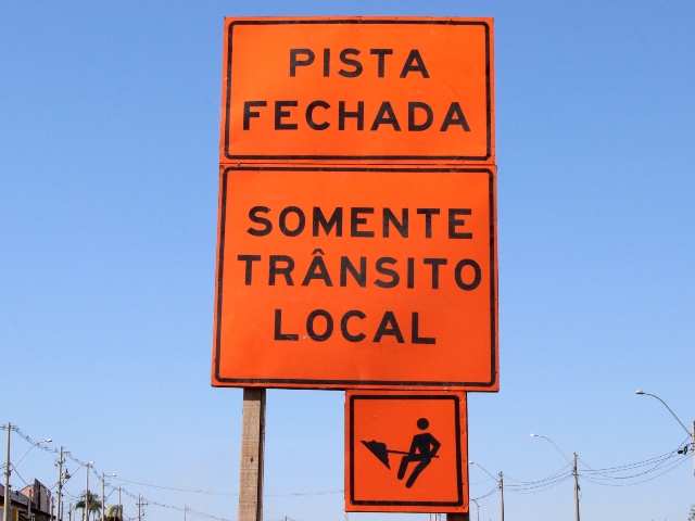 Esquina terá bloqueio viário no período da manhã desta segunda-feira