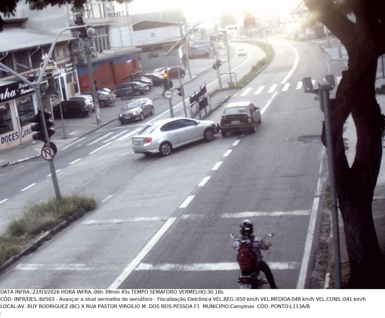 Imprudência no trânsito: mais de 31 mil infrações identificadas pela Empresa Municipal de Desenvolvimento de Campinas (Emdec) em 2026 