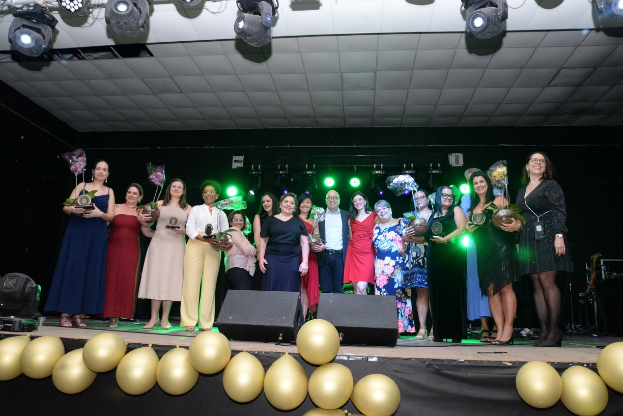 Profissionais de saúde foram homenageados