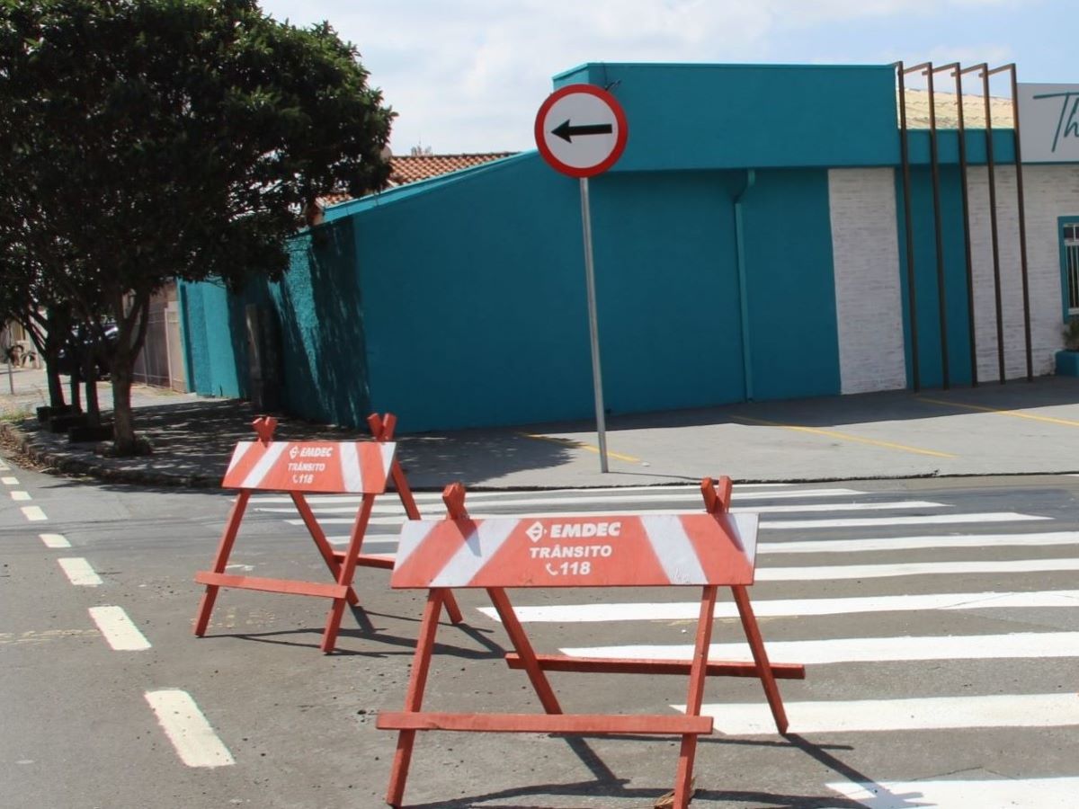 Emdec fecha, ao tráfego de veículos, trecho da rua Falcão Filho, na Vila Itapura, a partir das 19h desta sexta-feira, dia 31 de julho