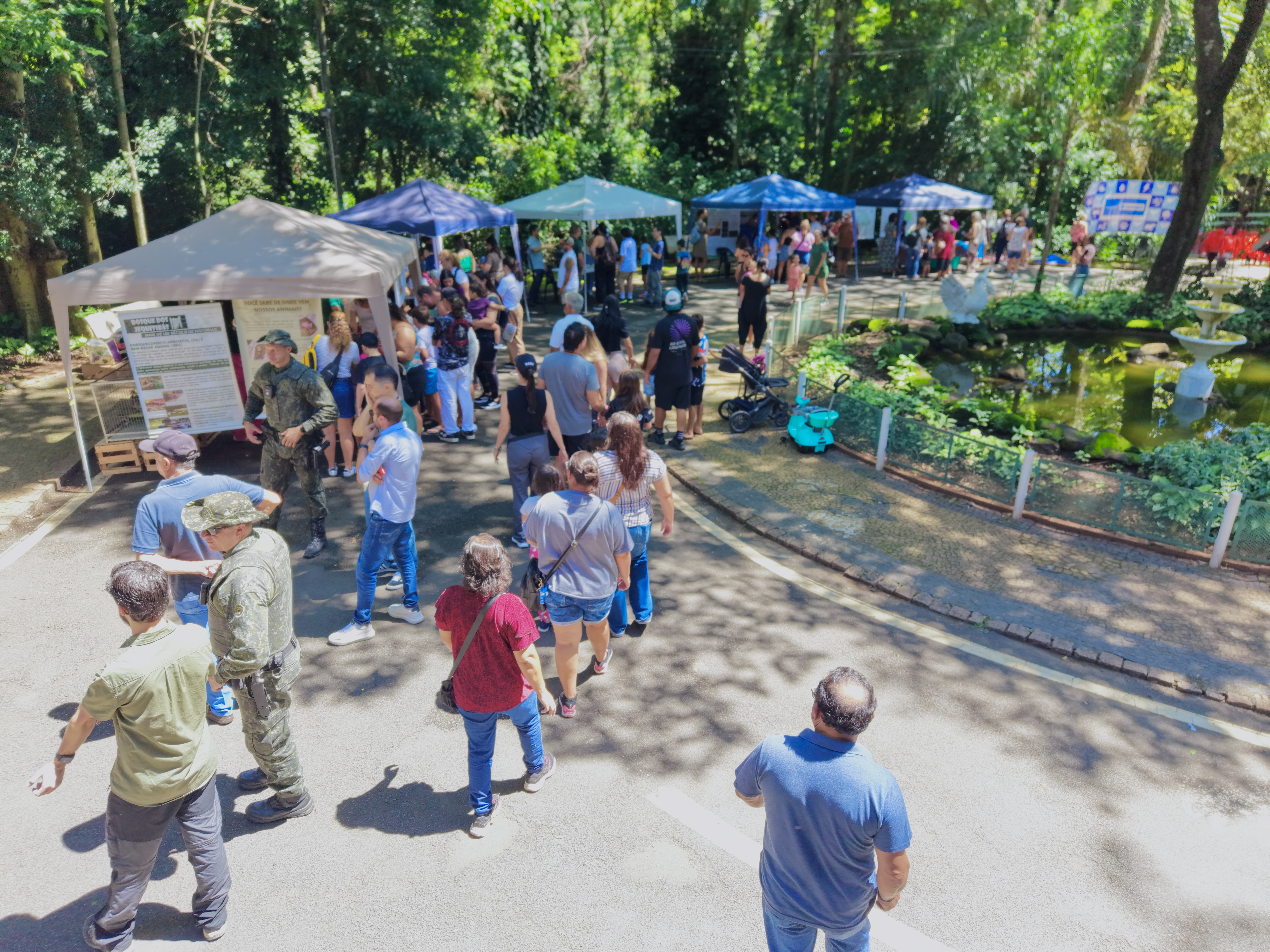 Bosque dos Jequitibás realiza, neste sábado, 28 de março, das 9h às 15h, mais uma edição do projeto Bosque Interativo, na Praça do Chafariz