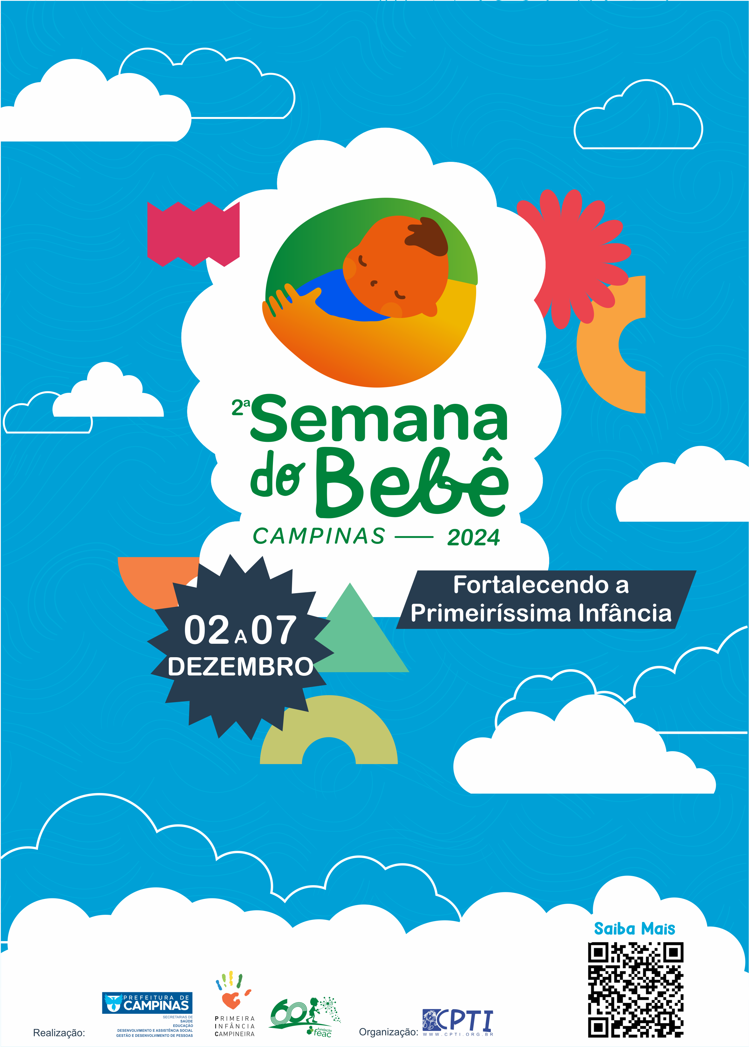 Esta será a 2ª Semana do Bebê, com realização do PIC