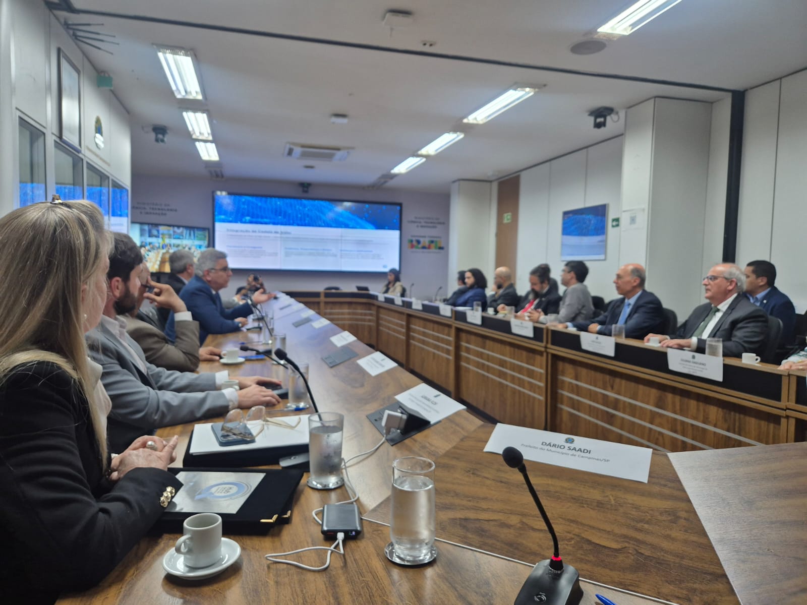 A secretária de Desenvolvimento Econômico, Tecnologia e Inovação de Campinas, Adriana Flosi, participou do encontro