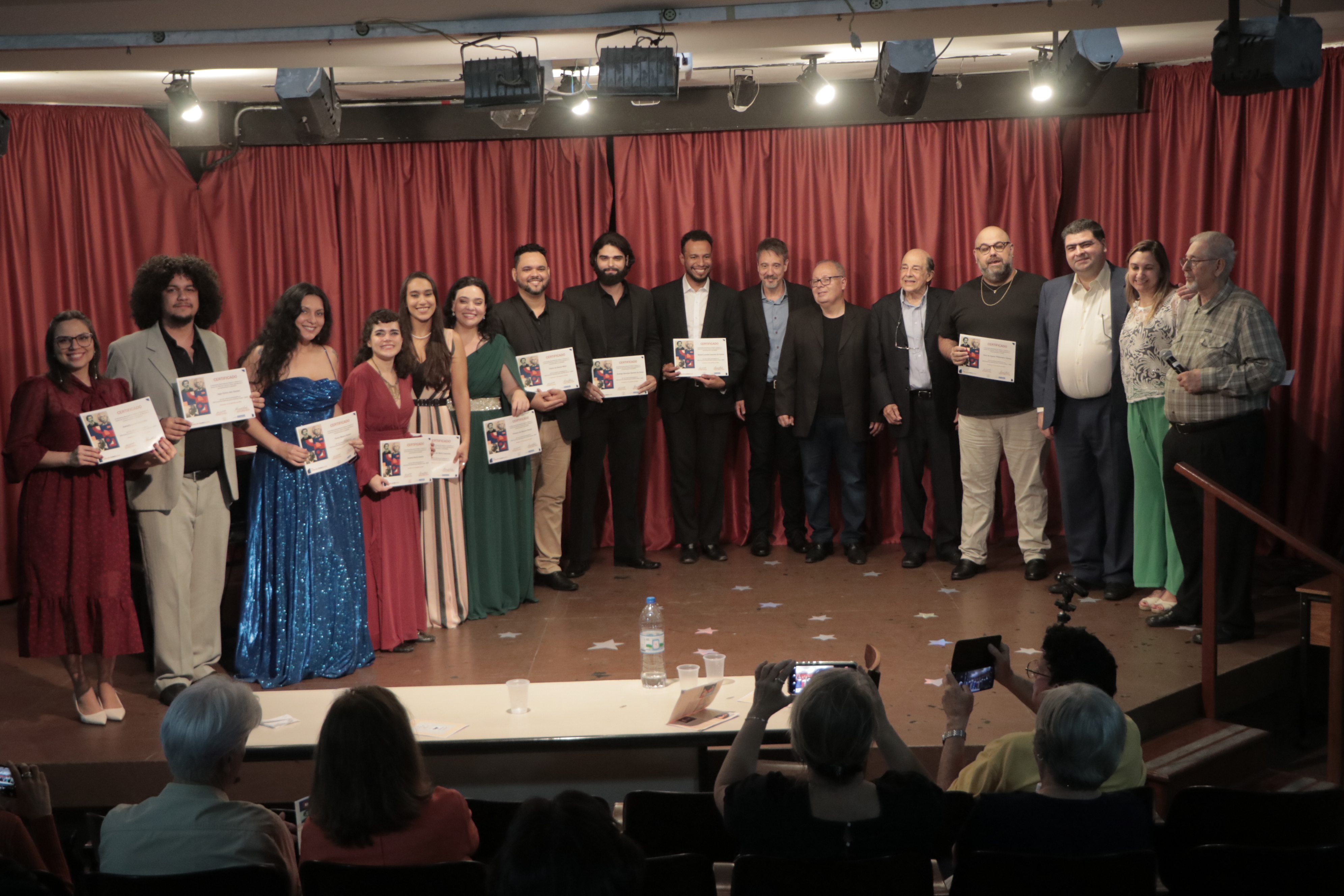 Finalistas do concurso do ano passado: incentivo a novos talentos e valorização da obra de Carlos Gomes