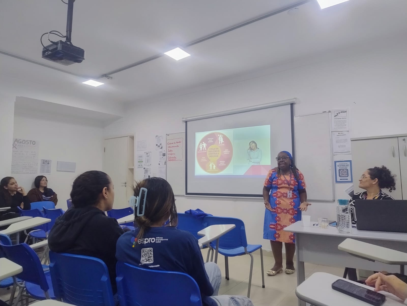 Ação faz parte das iniciativas de conscientização promovidas pela organização junto aos jovens