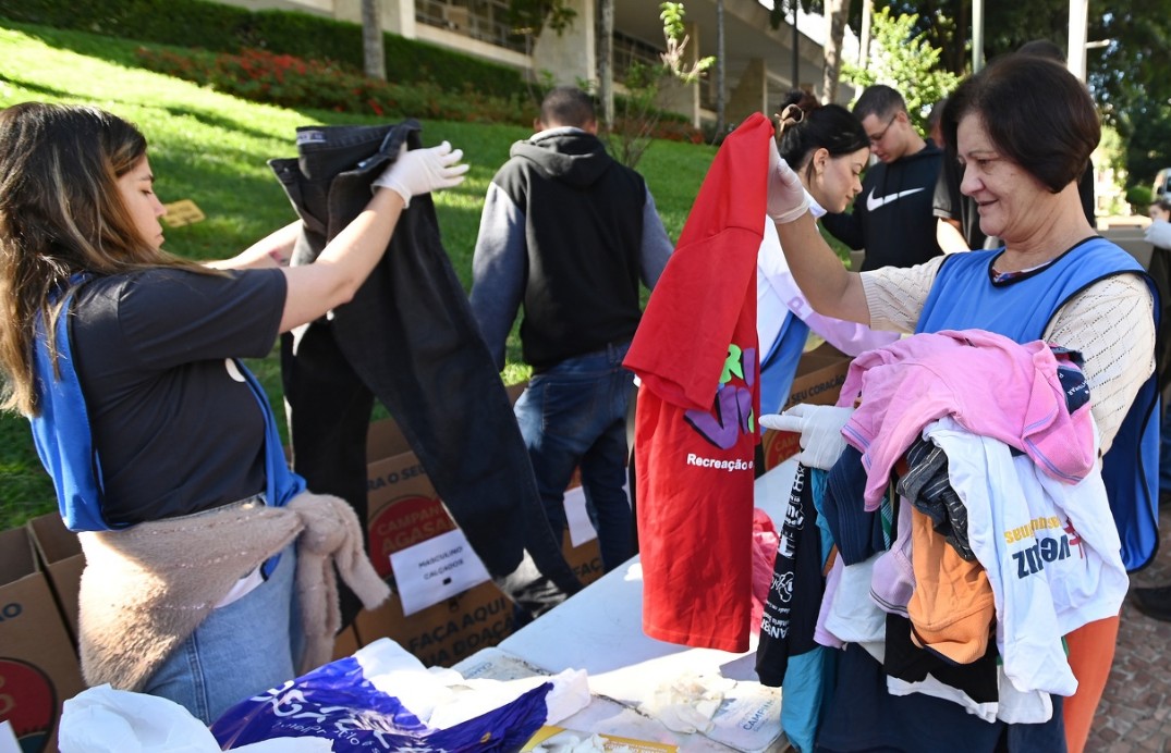 Doações devem estar em bom estado de conservação
