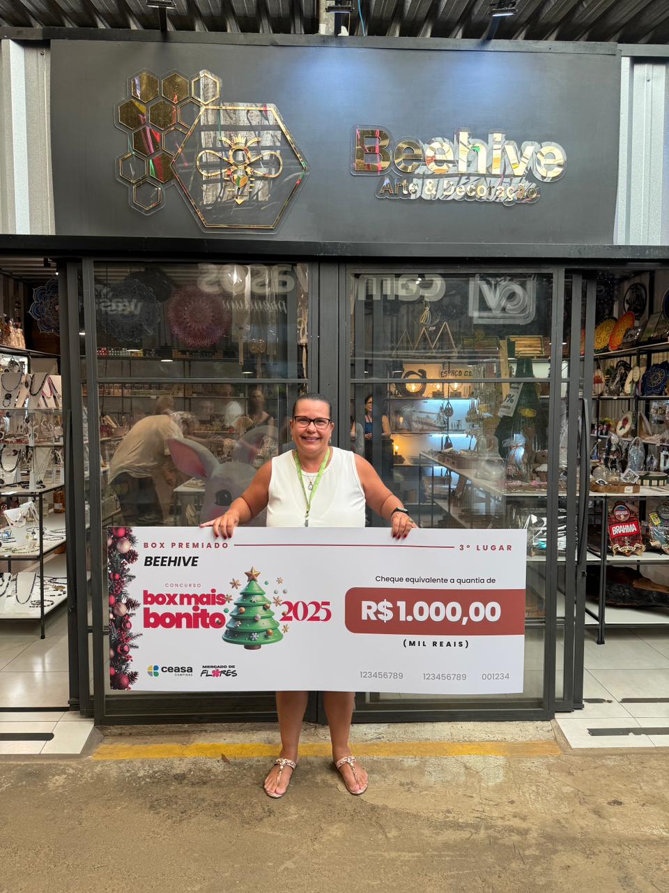 Agenda incluiu premiação do concurso “O Box Mais Bonito de Natal”