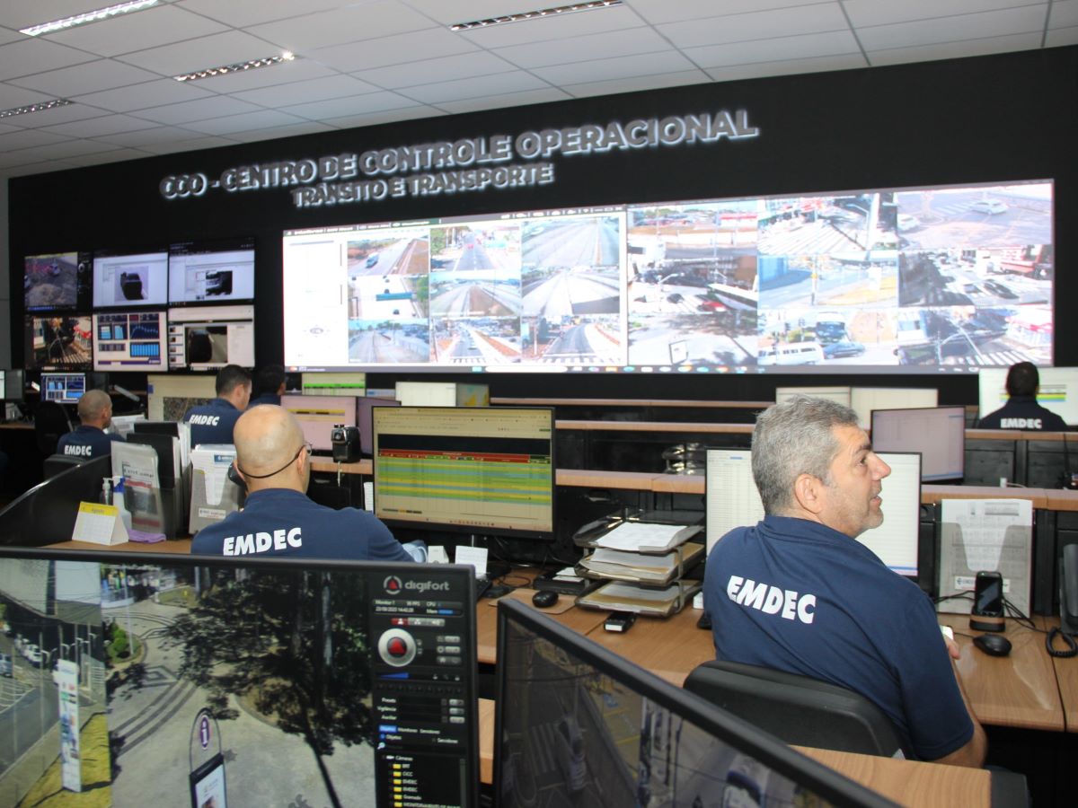 Centro de Controle Operacional (CCO) de Trânsito e Transporte atuará normalmente para monitoramento remoto das ocorrências