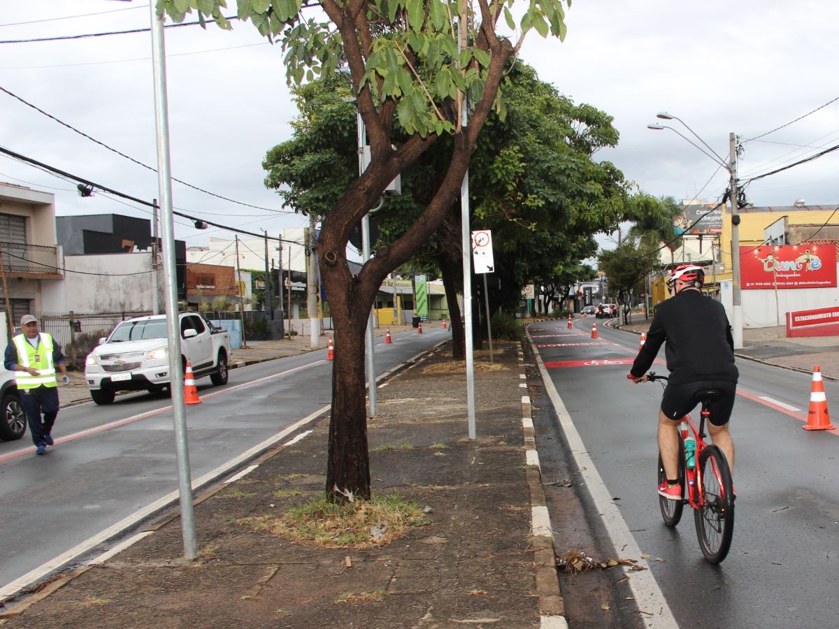 Ciclofaixa da Norte-Sul: abertura para passeio de bicicleta no feriado e no domingo de manhã