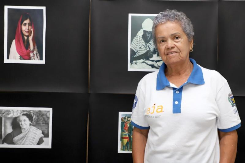 Clarice: aulas e convívio social ajudam a combater a tristeza pela perda do marido e filho