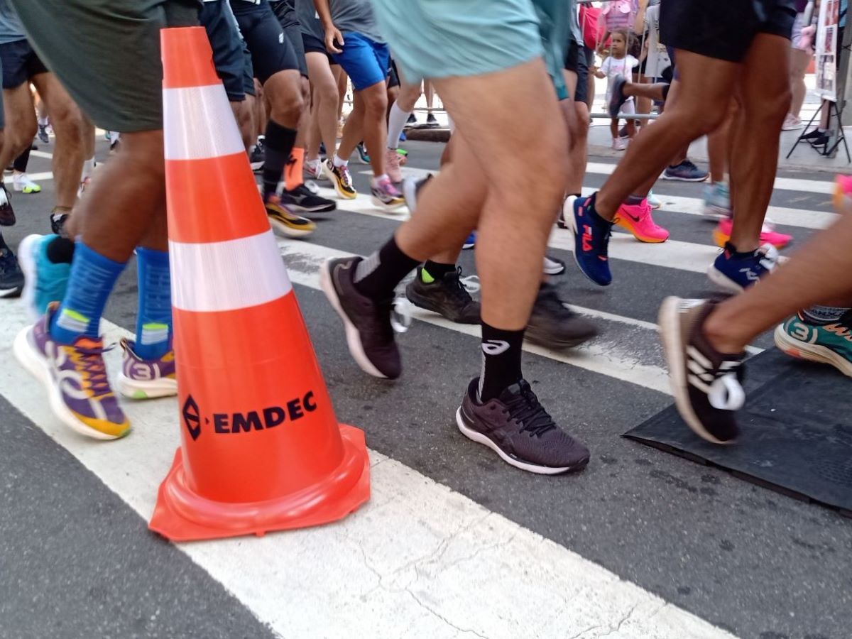Participantes durante prova do Circuito de Corridas dos Distritos de Campinas