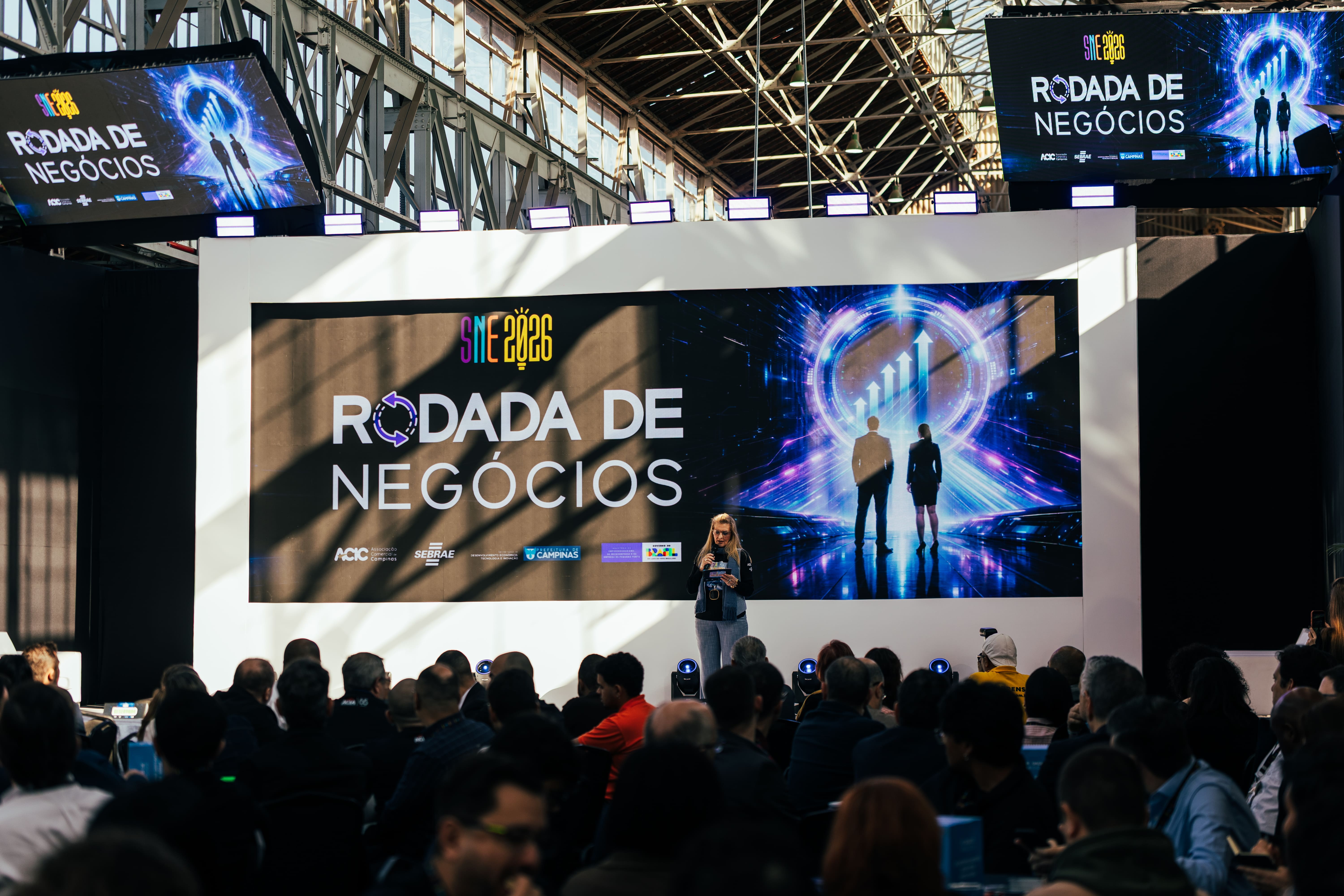 Empreendedores participaram de encontros direcionados durante a Rodada de Negócios