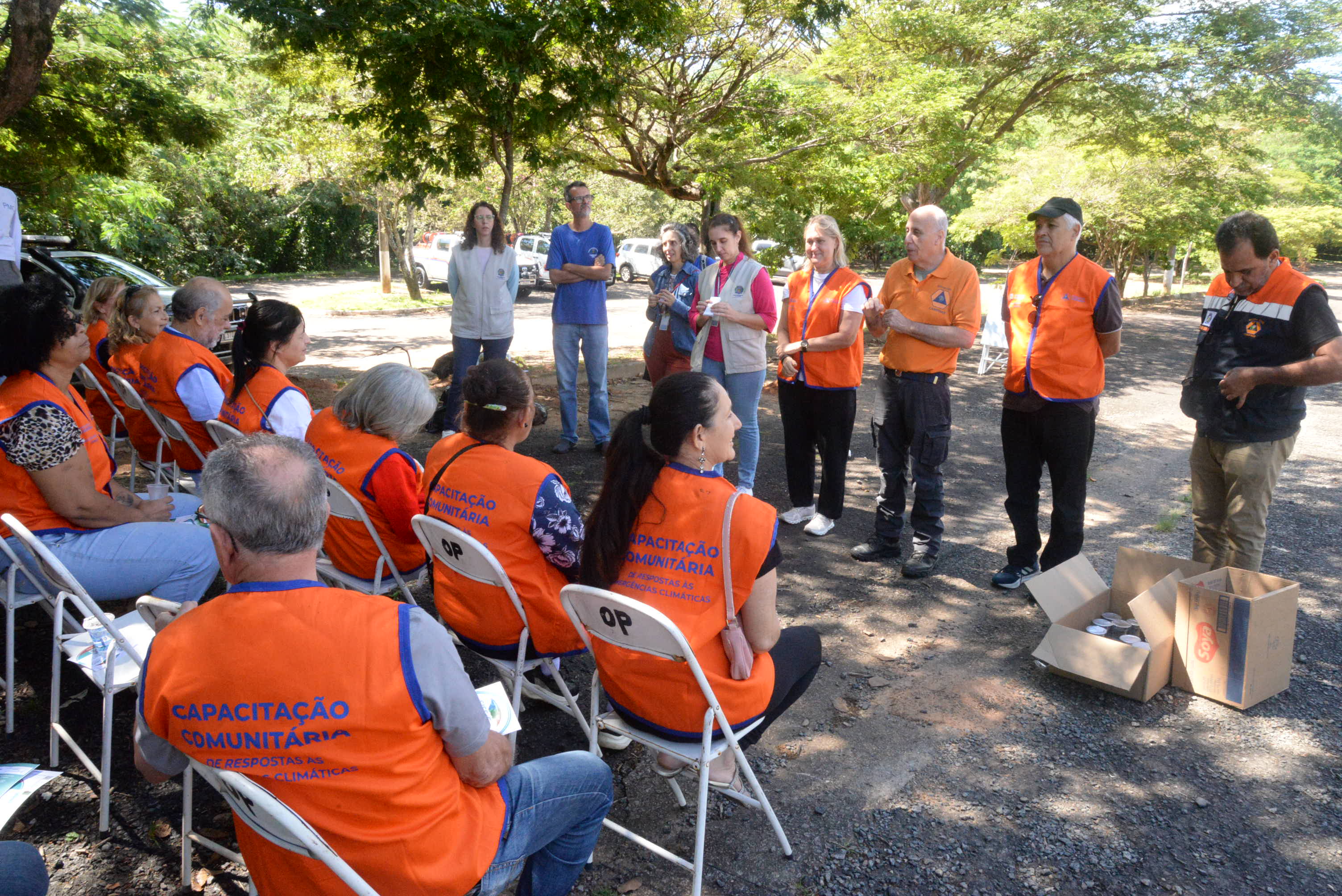 Última capacitação foi realizada no Parque Ecológico