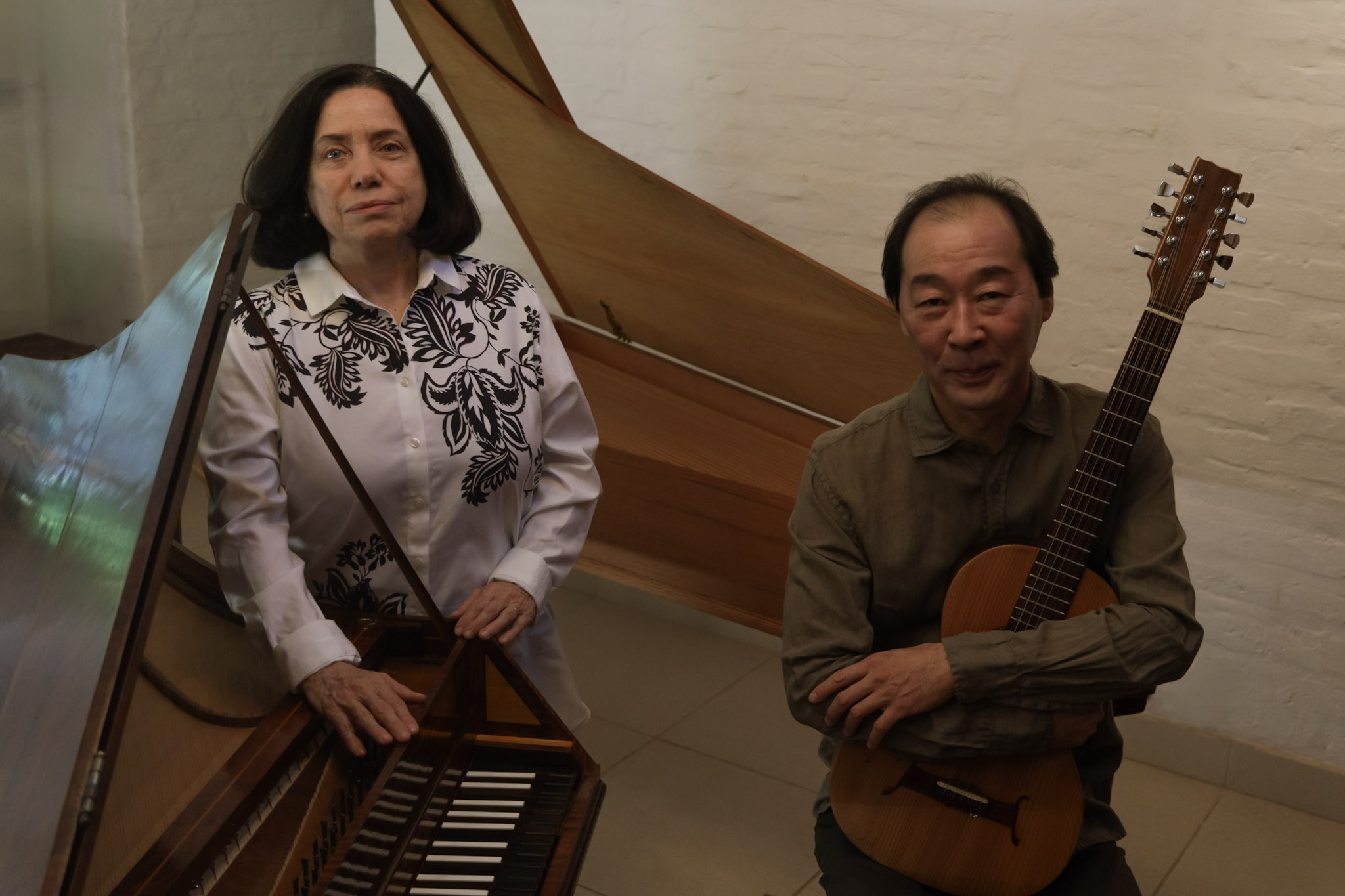 Patricia Gatti e Ricardo Matsuda estão se apresentando em shows de música popular instrumental em diferentes regiões da cidade 