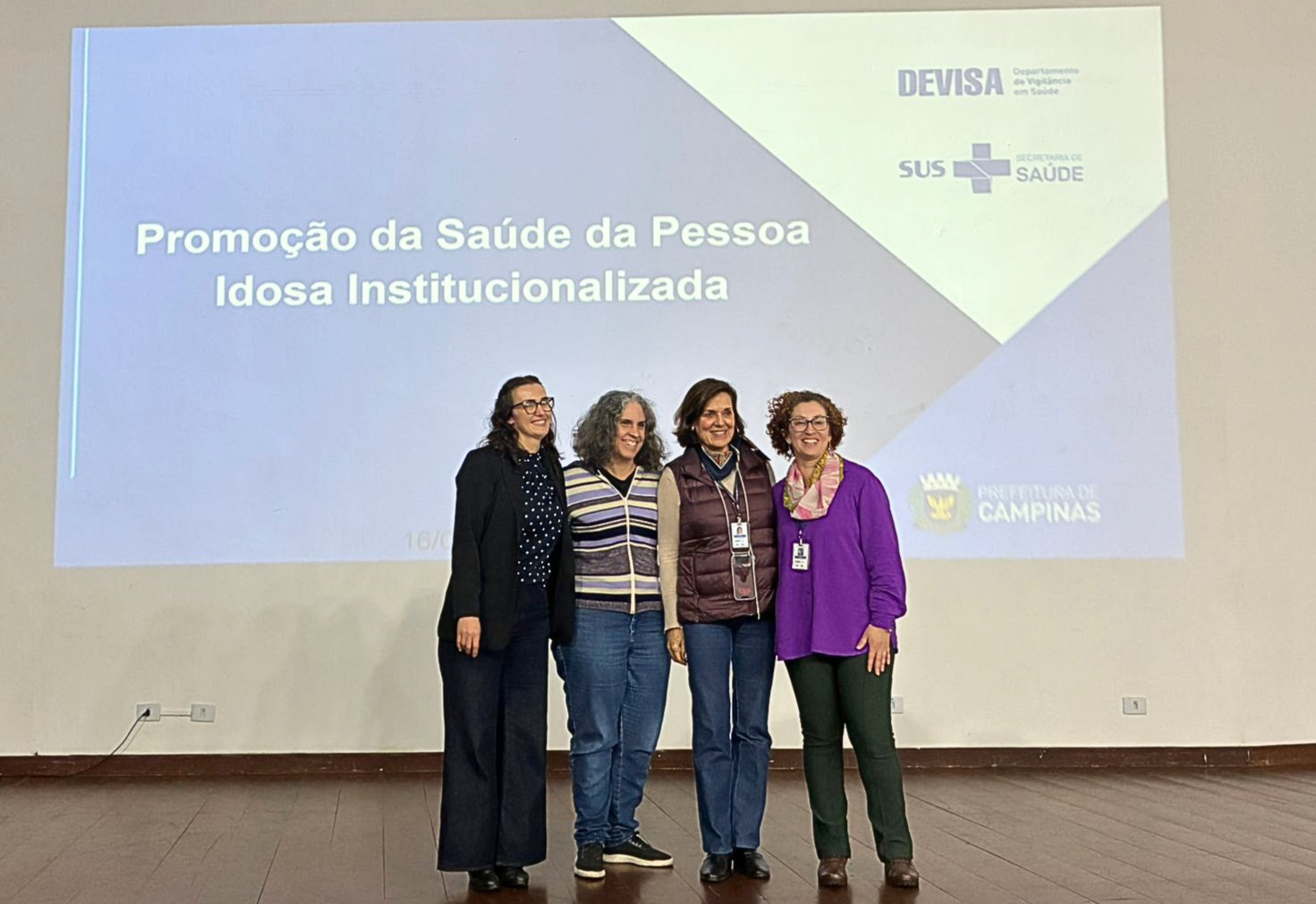 Evento reuniu gestores e trabalhadores de Instituições de Longa Permanência para Idosos