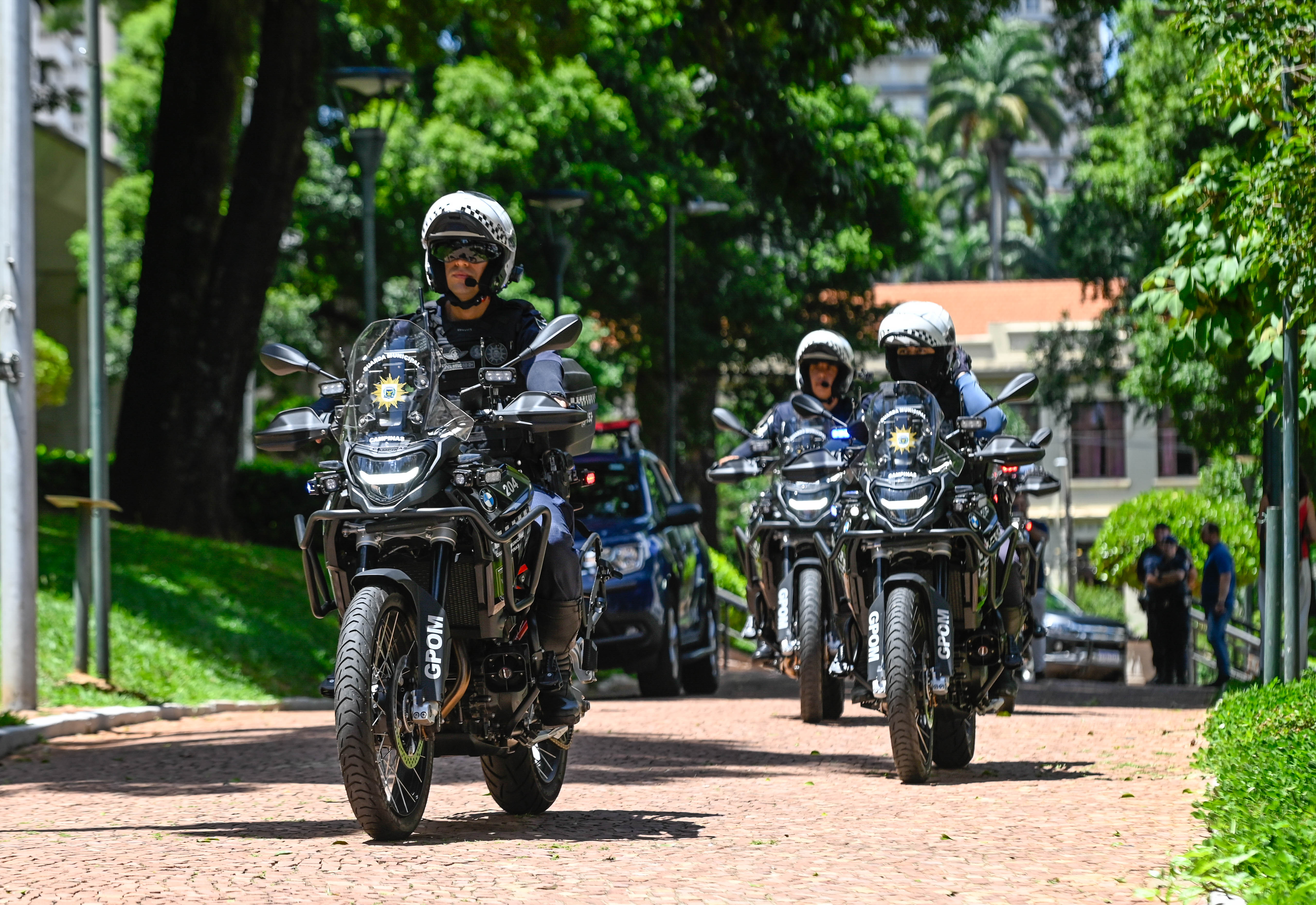 Corporação campineira tornou-se a única força de segurança do Brasil a utilizar esse modelo de motocicleta