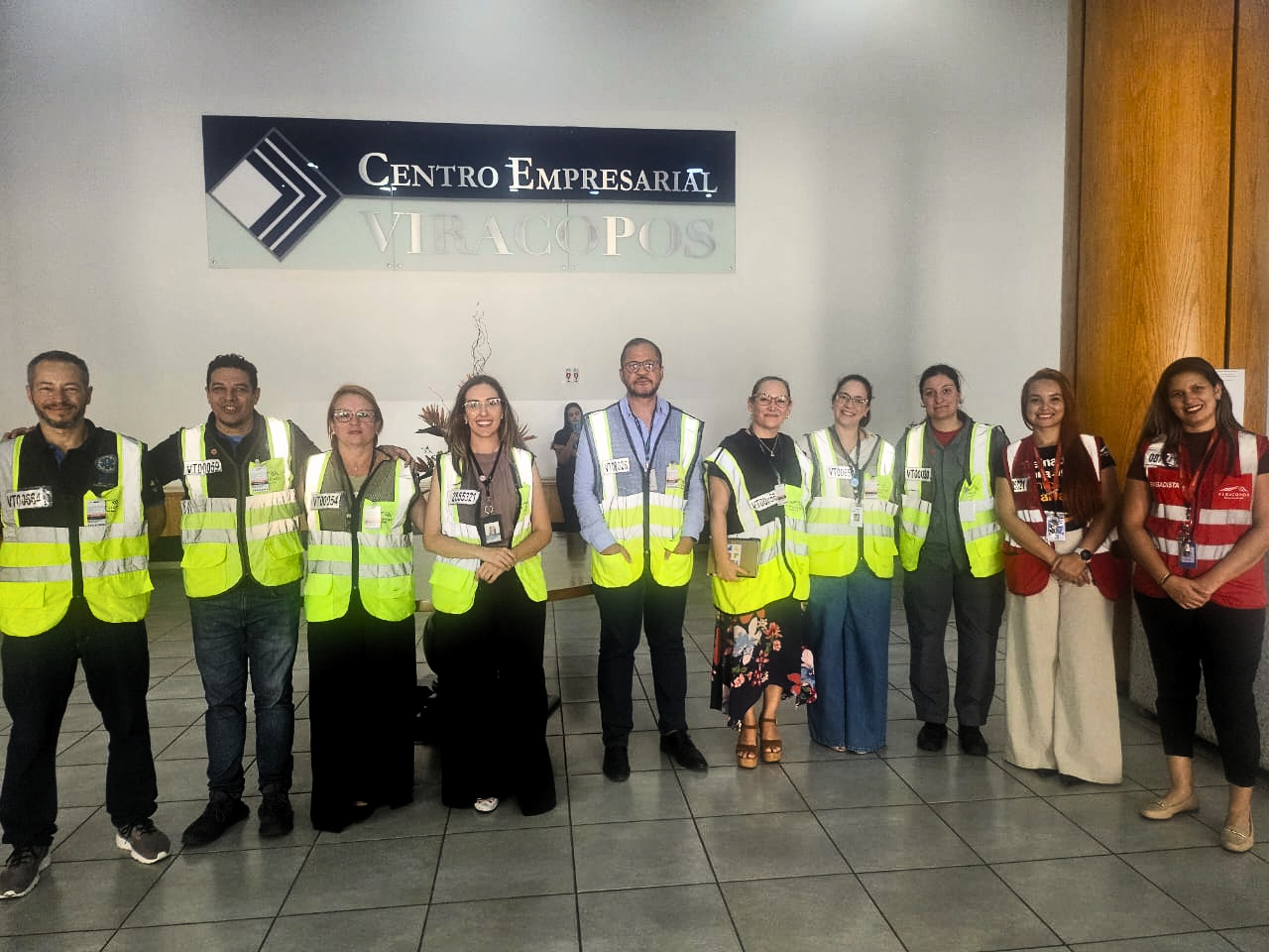 Equipe da Rede Mário Gatti envolvida no simulado fez reconhecimento prévio do local em que será desenvolvida a operação