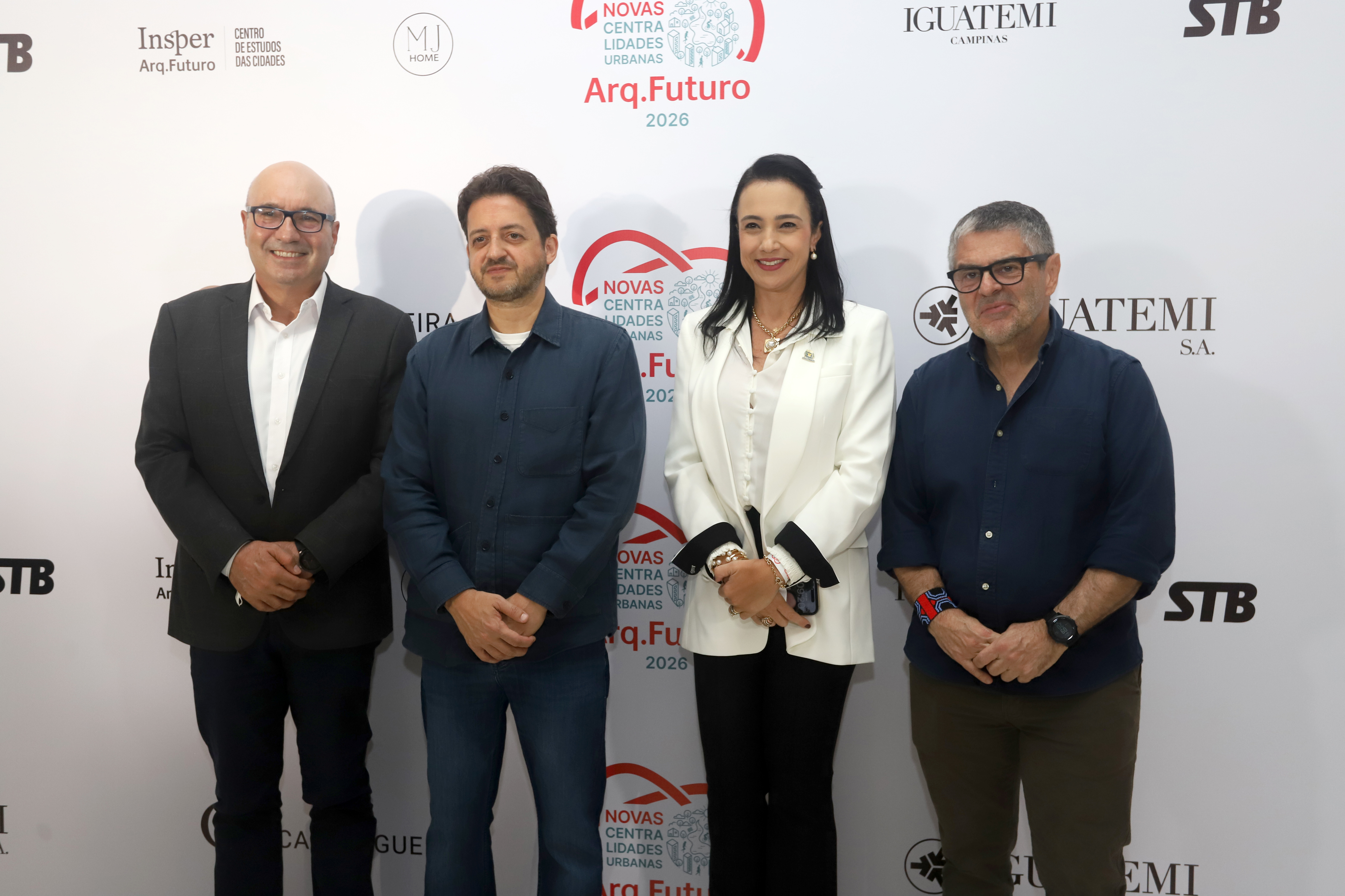 Dário Saadi, Carlos Gereissati, Carolina Baracat e Renato Nahas