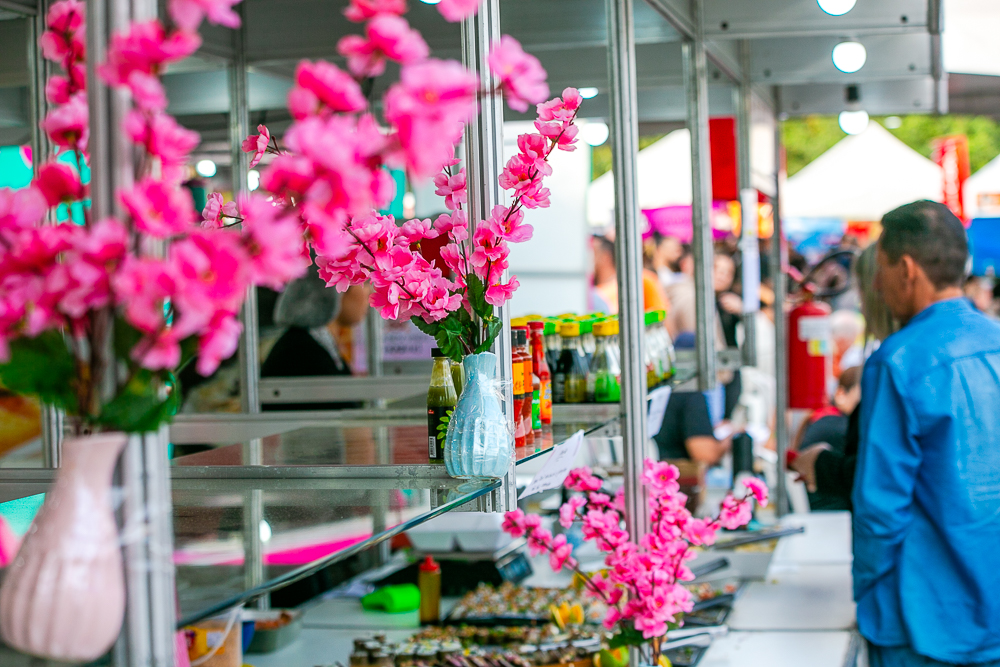 Visitantes poderão conhecer o bazar oriental com produtos típicos