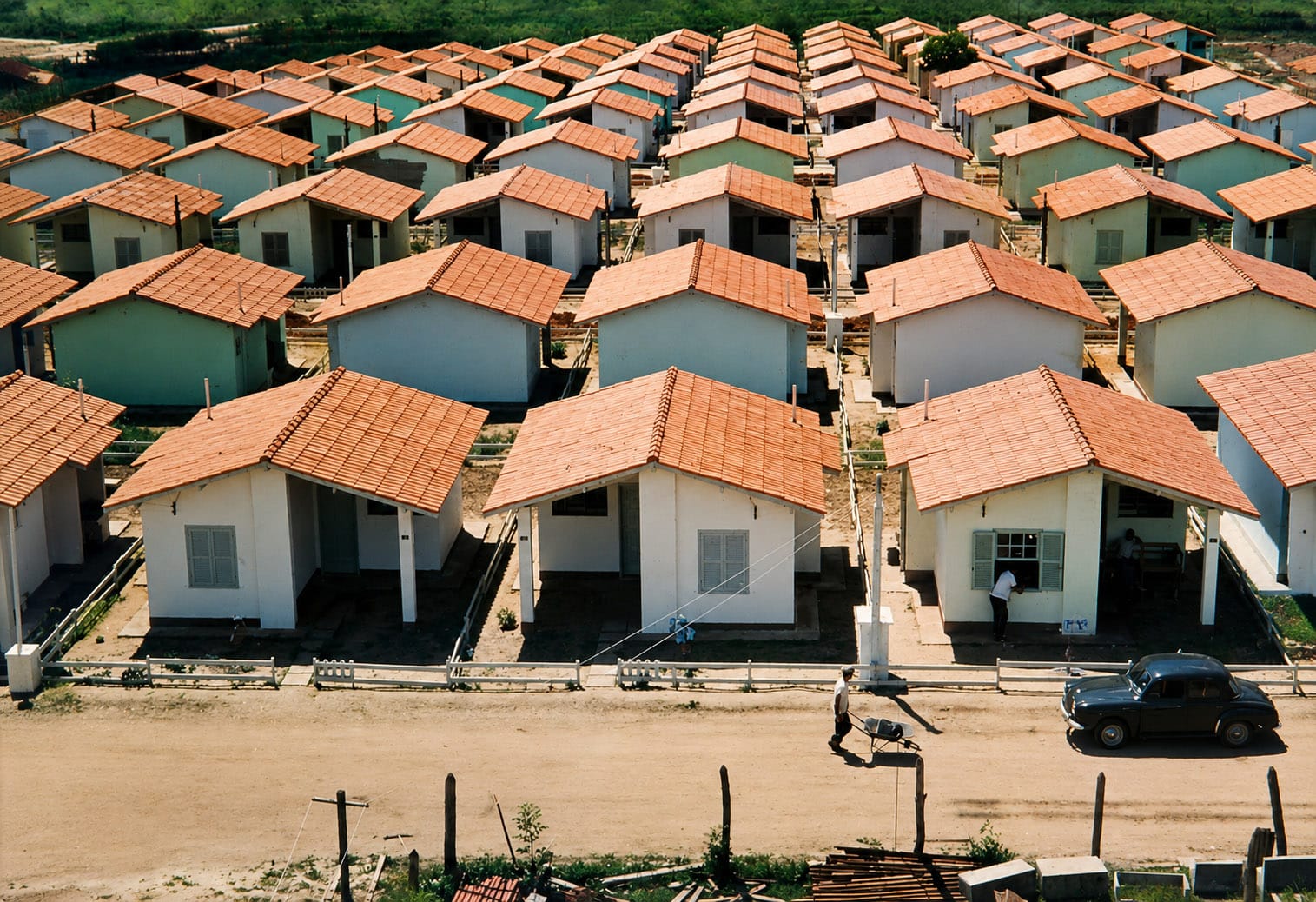Foto que estará na exposição contando a história de formação do bairro 