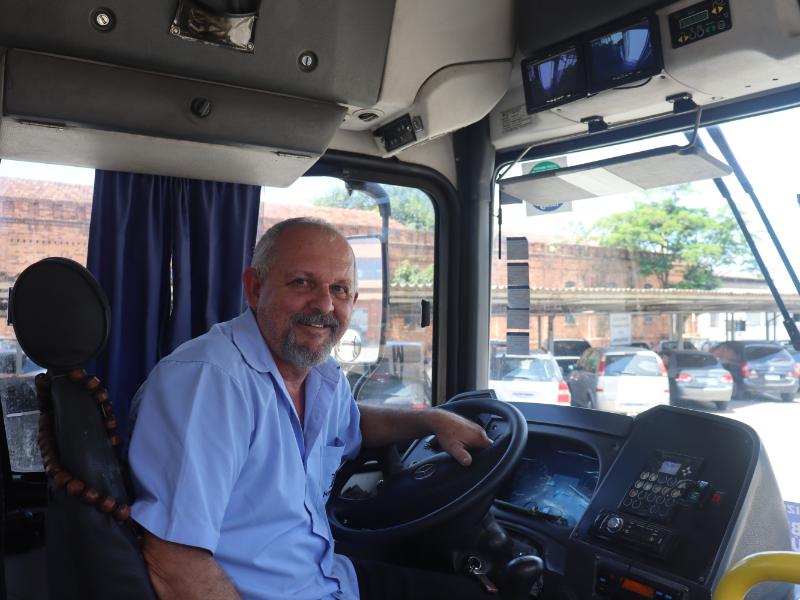 O motorista Marcos Fernando Gorreri 