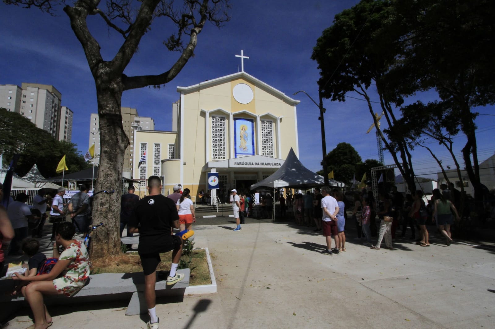 A festa do santo padroeiro do bairro segue até este domingo, 24 de agosto