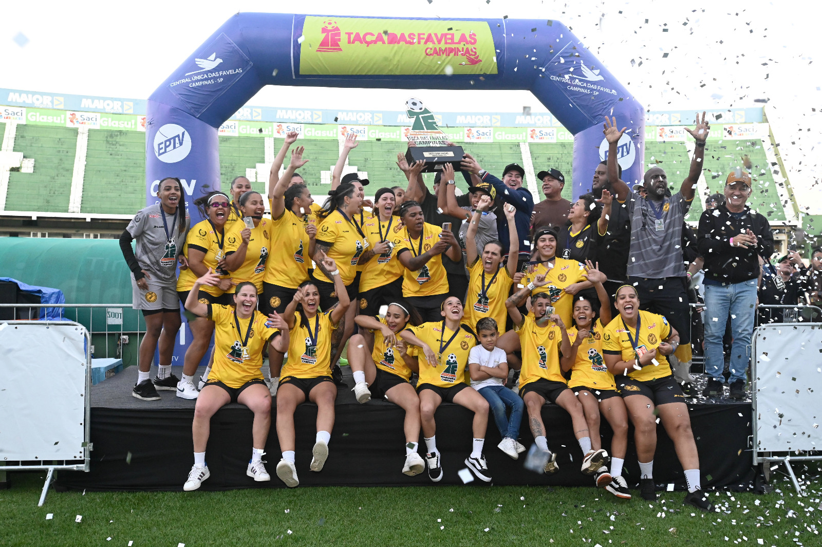 As mulheres do Parque Brasília seguraram o empate por 0 a 0 no tempo normal do jogo