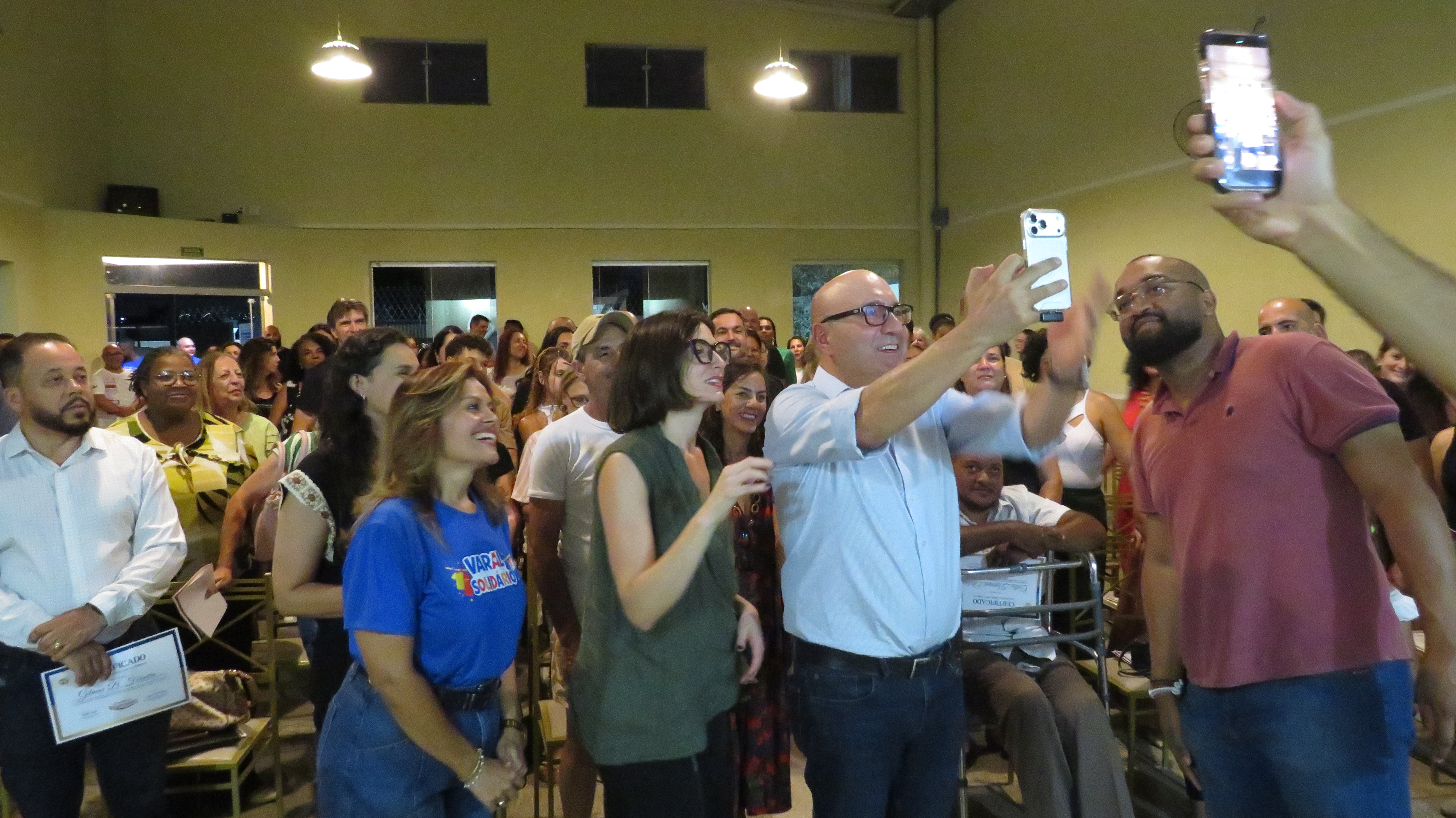 Prefeito destacou que o gesto dos voluntários transforma vidas 