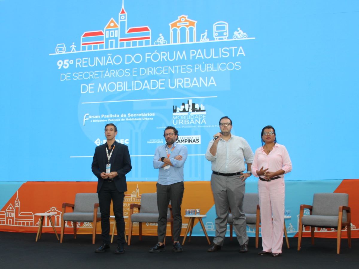 Evento, sediado por Campinas pela quinta vez, contou com a presença de dirigentes da Emdec e da secretaria de Transportes