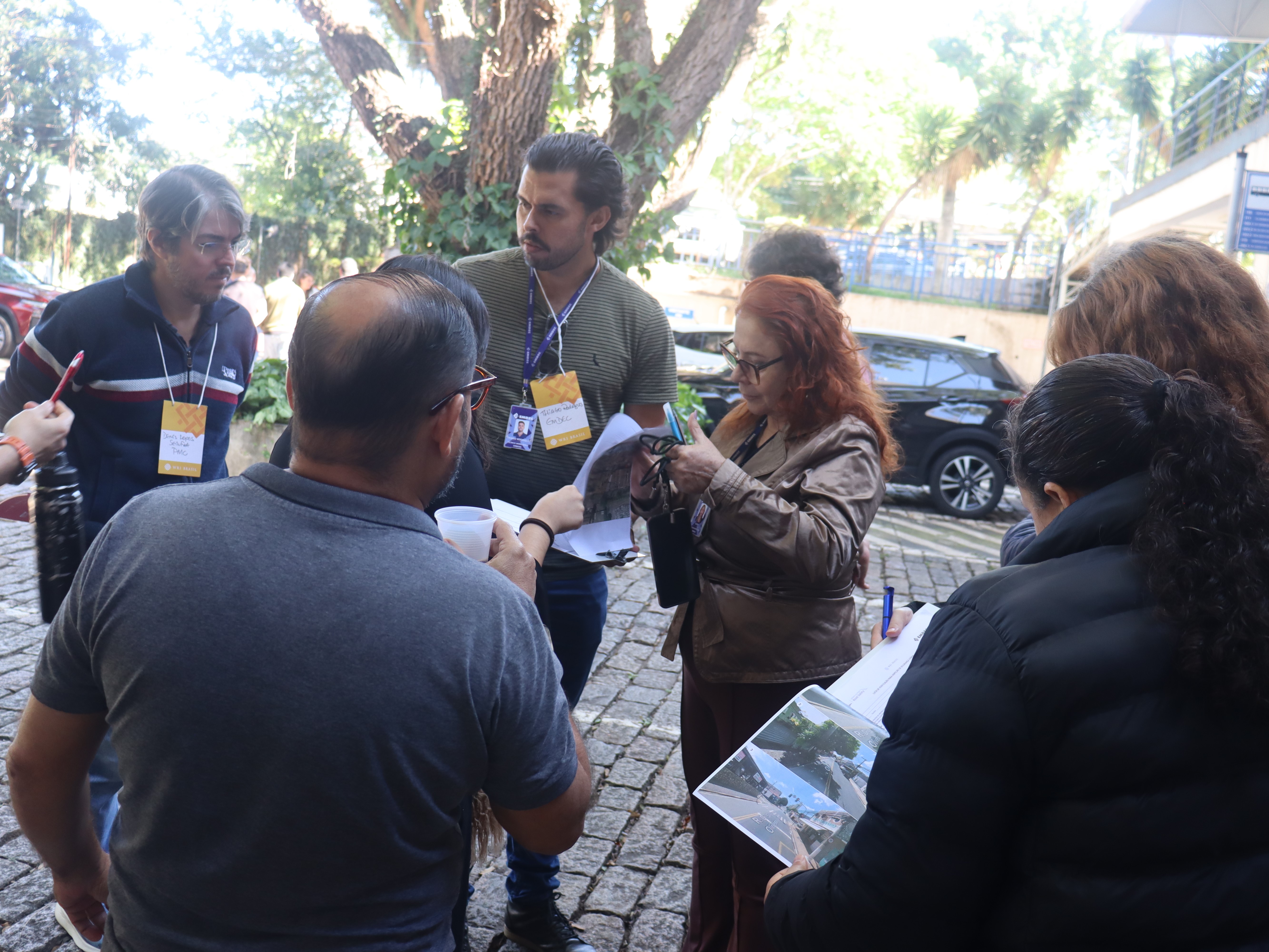 Encontro contou com atividade prática para avaliar melhorias em prol da mobilidade ativa  