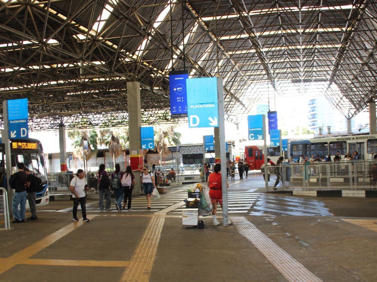 Obras vão alterar os locais de embarque e desembarque de algumas linhas; Agentes da Mobilidade Urbana estarão no terminal para orientar os passageiros