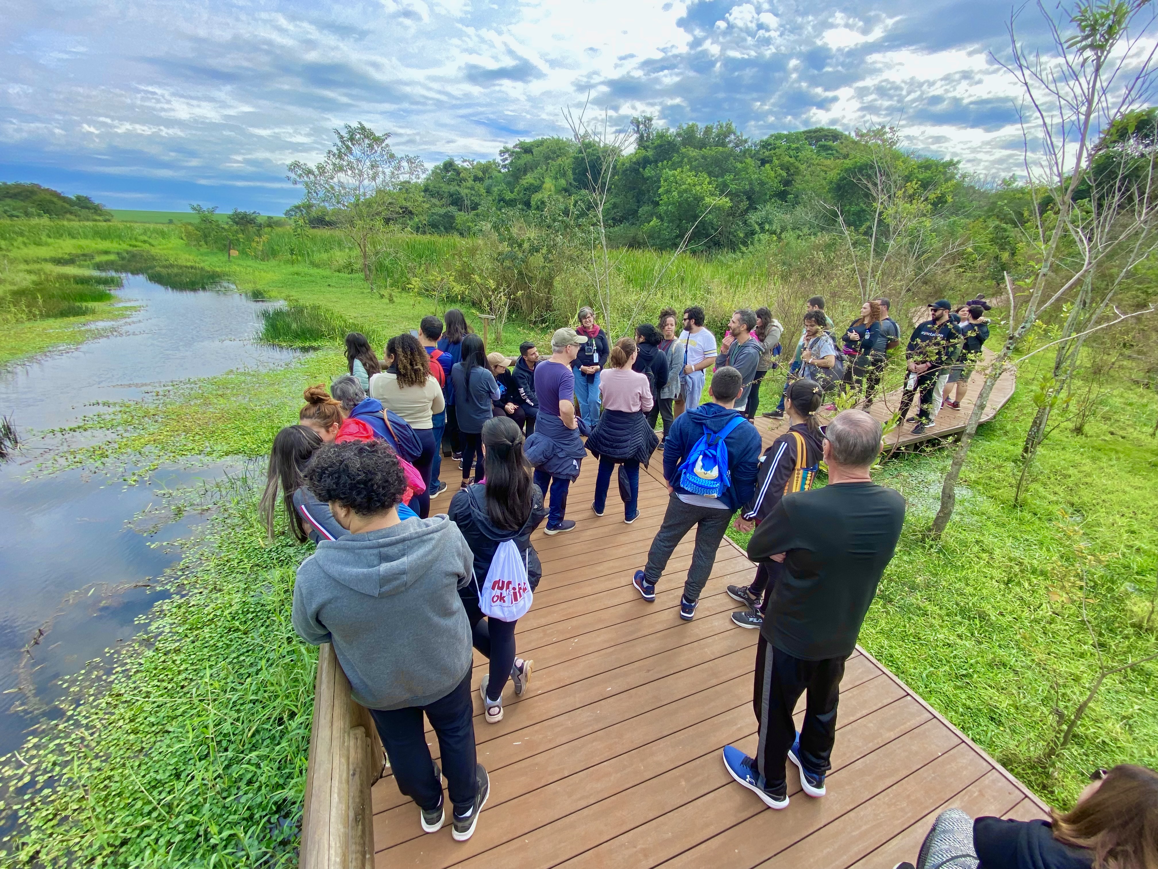 Visita ao minipantanal Sanã, dentro da Mata Santa Genebra, está na programação do dia