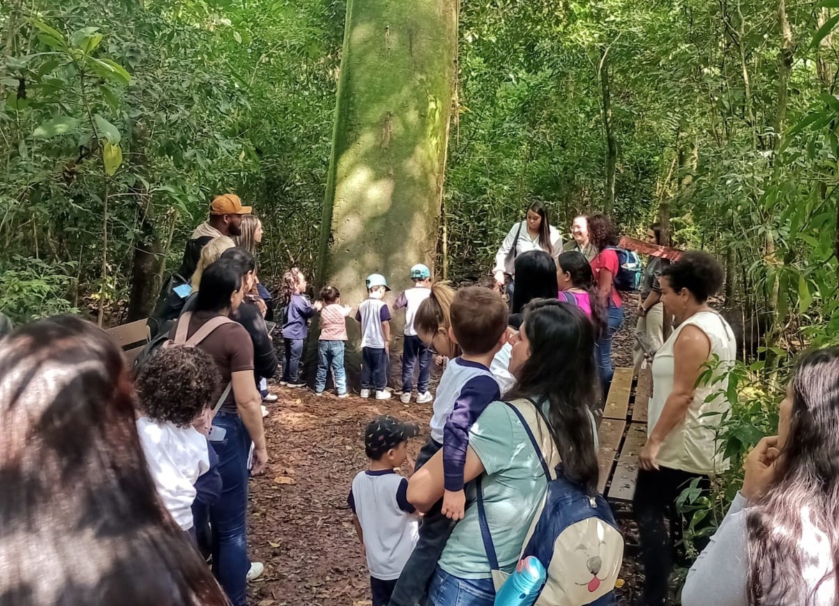 Para celebrar o Dia da Árvore, uma série de atividades educativas foi organizada na Mata de Santa Genebra, nesta segunda-feira,  21 de setembro