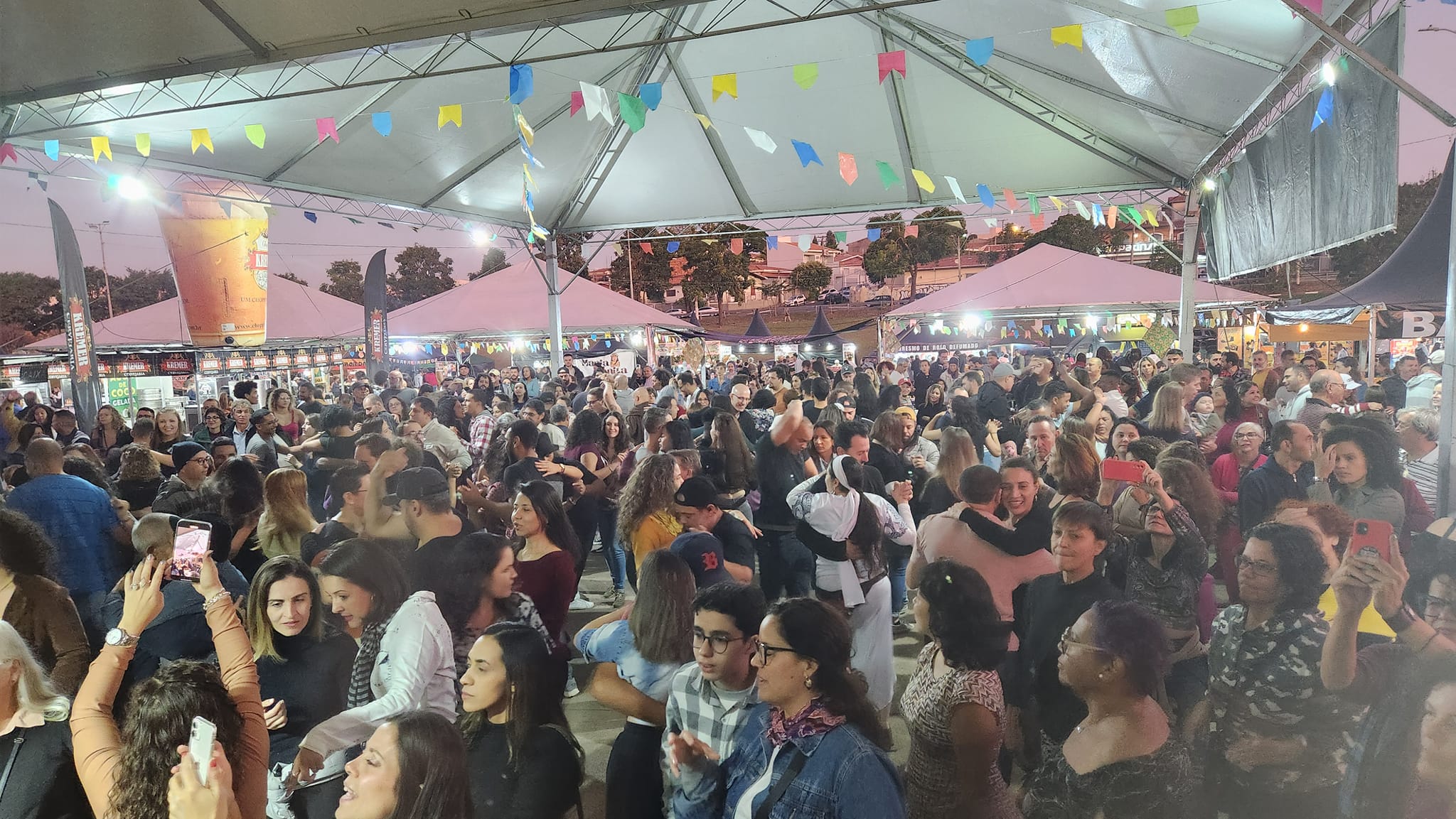 Na festa do ano passado, público lotou as dependências da Praça Arautos da paz, no Taquaral