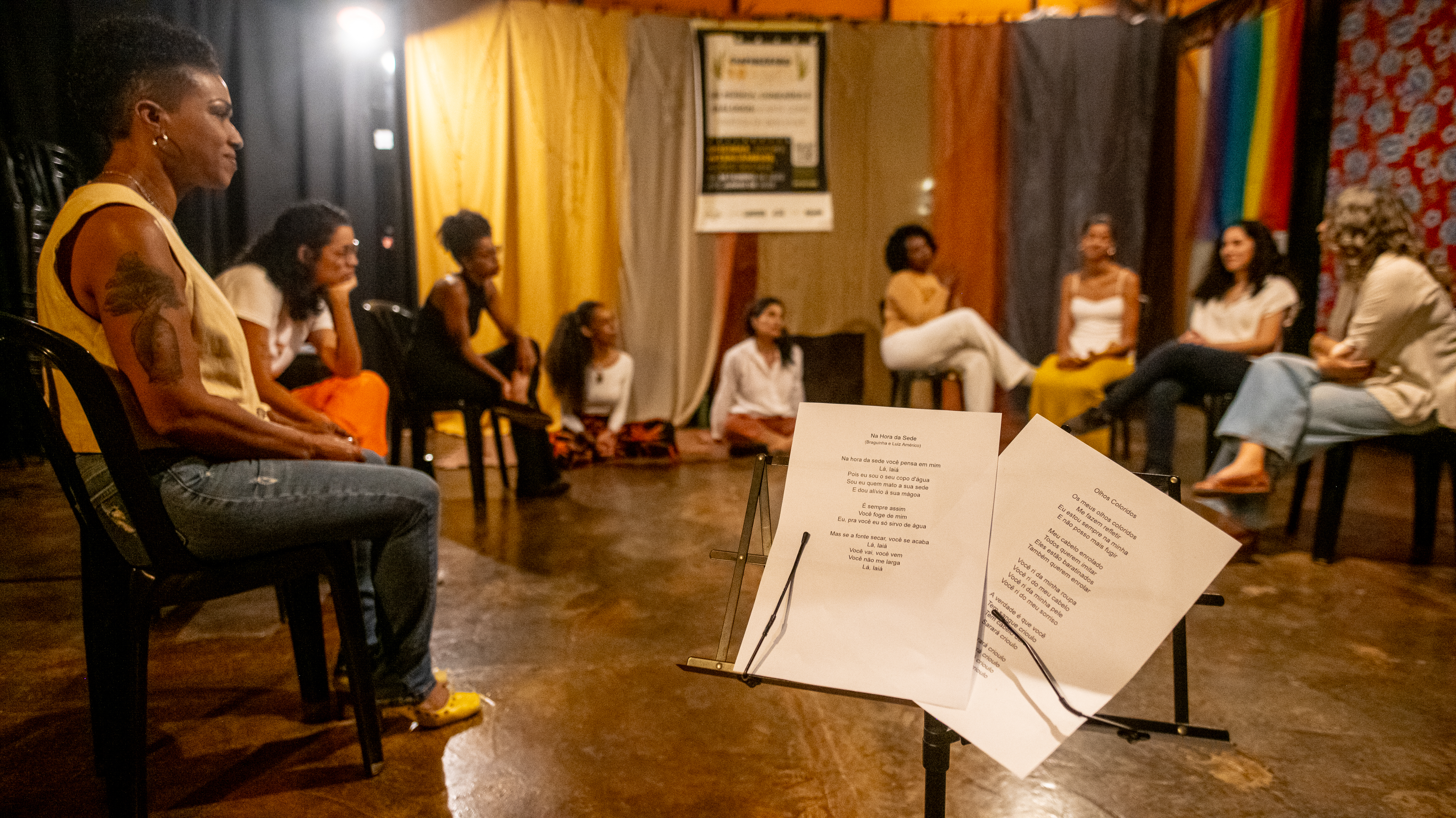 Espaço Núcleo Cupinzeiro recebe o show de encerramento da Oficina de Canto Vozes Sábias, no dia 8 de agosto, sábado, às 20h