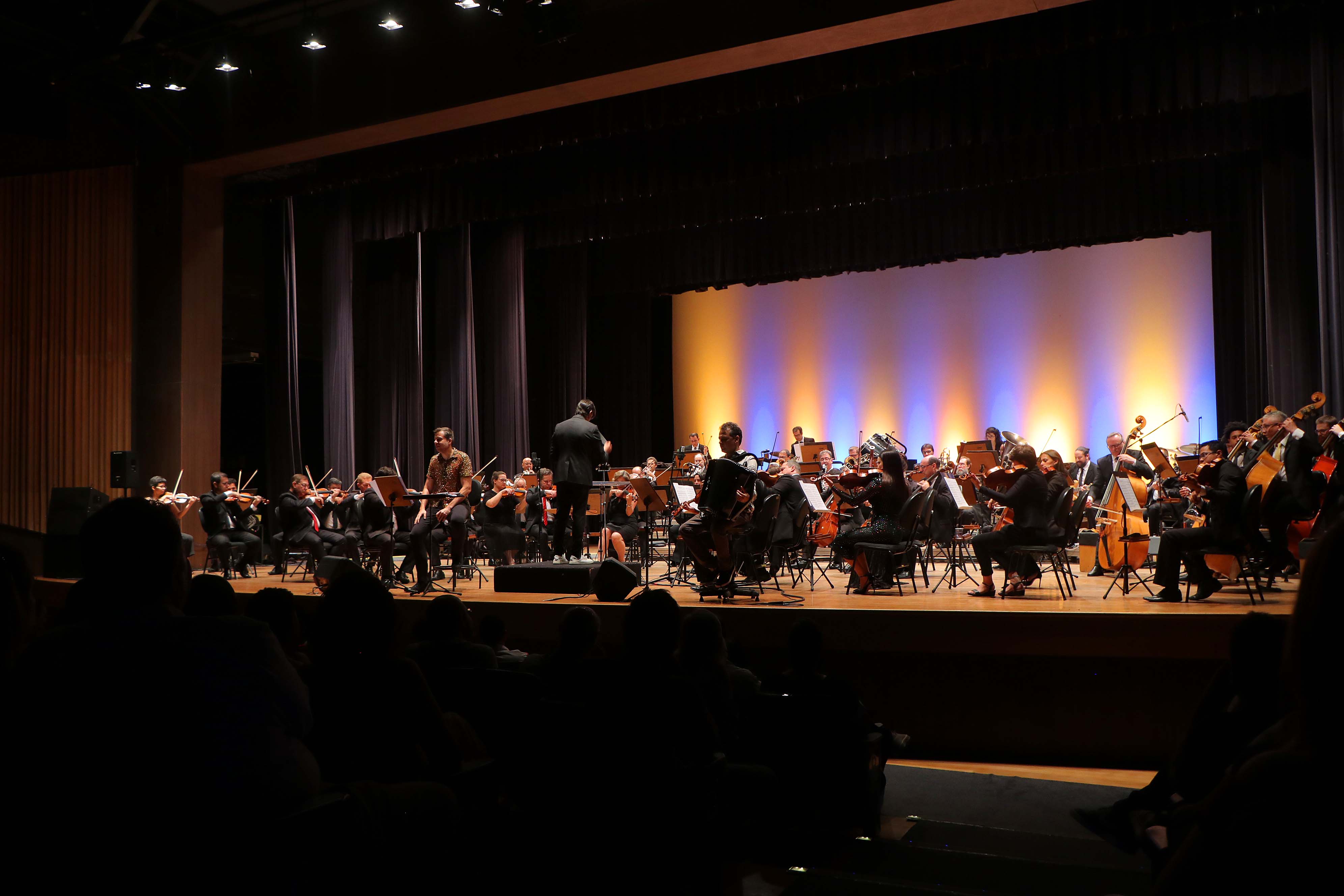 Apresentação da Orquestra Sinfônica no sábado, 28, contará com praça de alimentação nas dependências do Prédio do Relógio