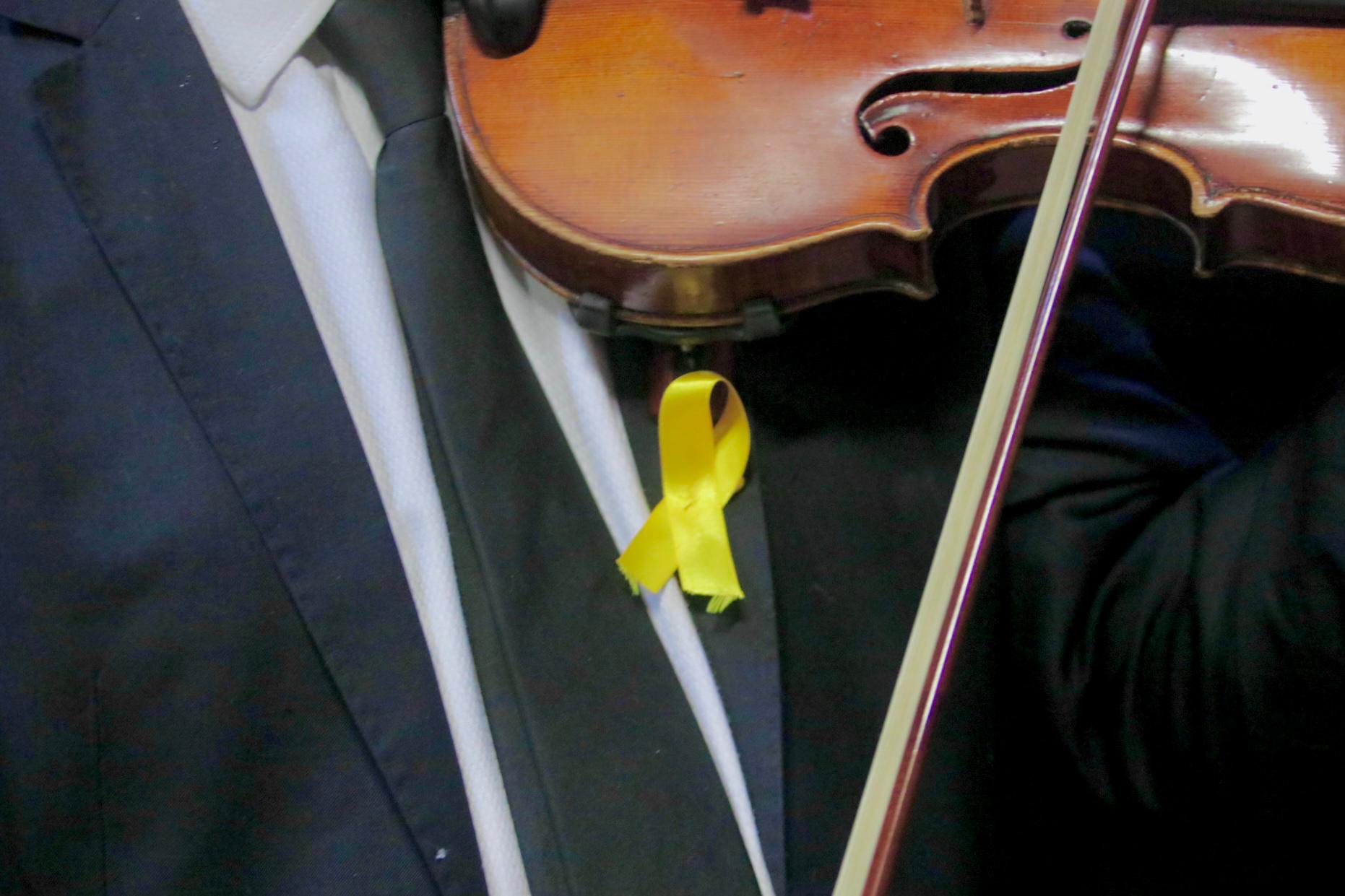 Orquestra apoia o Maio Amarelo, de conscientização sobre trânsito seguro