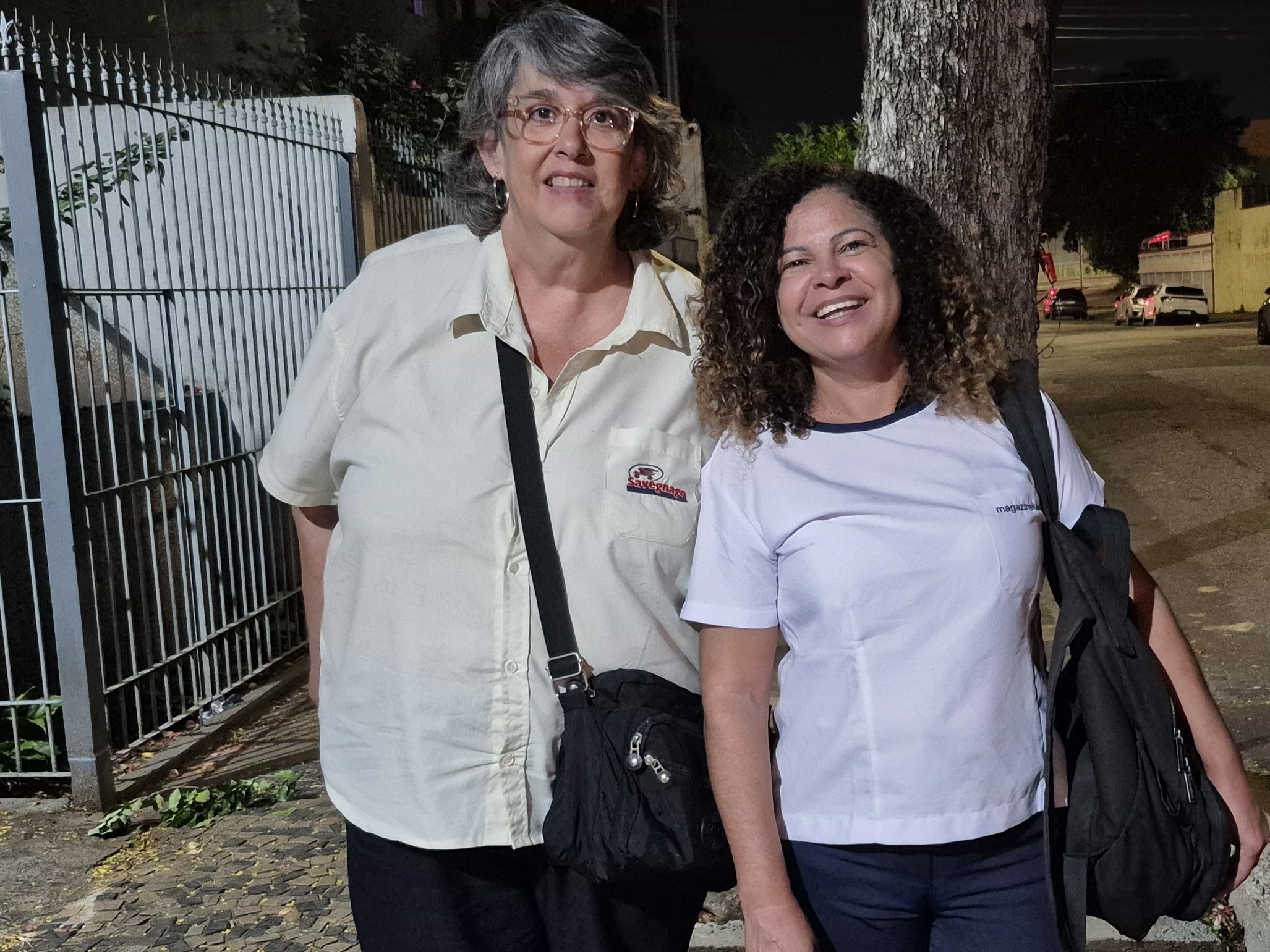 Ana Cláudia e Josenete Alexandre utilizam o benefício de poder parar mais perto de casa