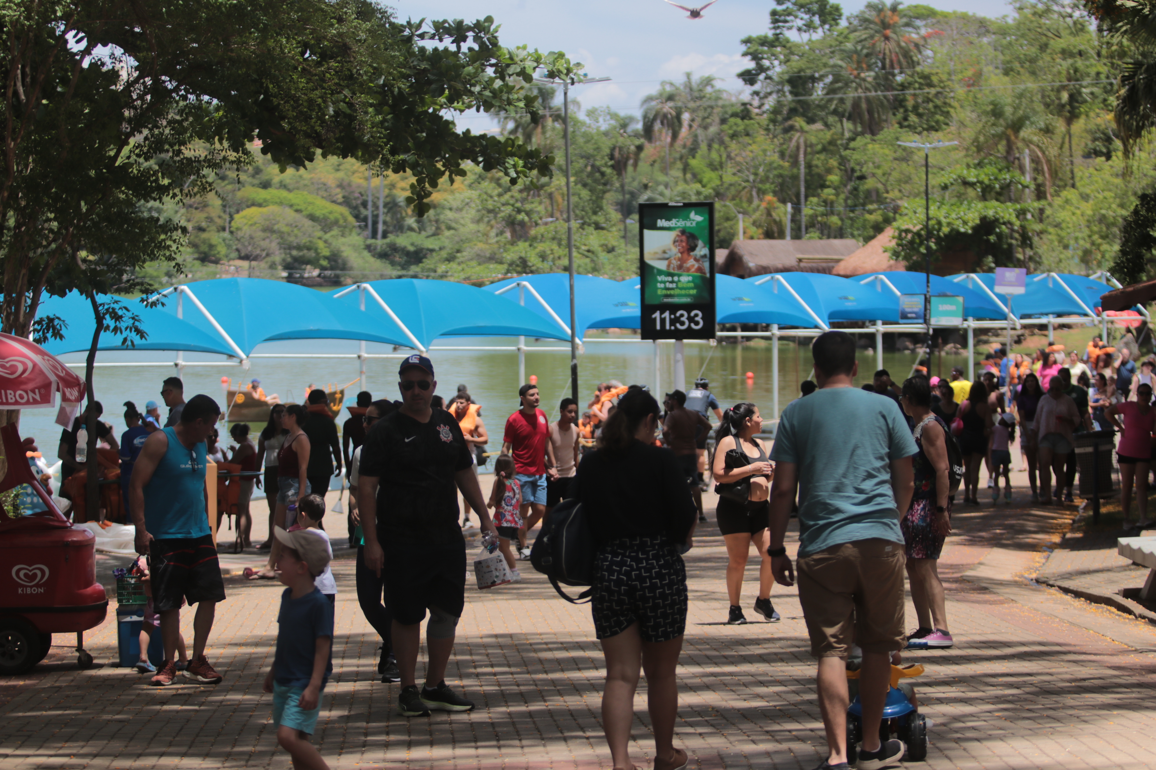 O Parque Taquaral é um dos locais que vai receber atividades neste sábado 