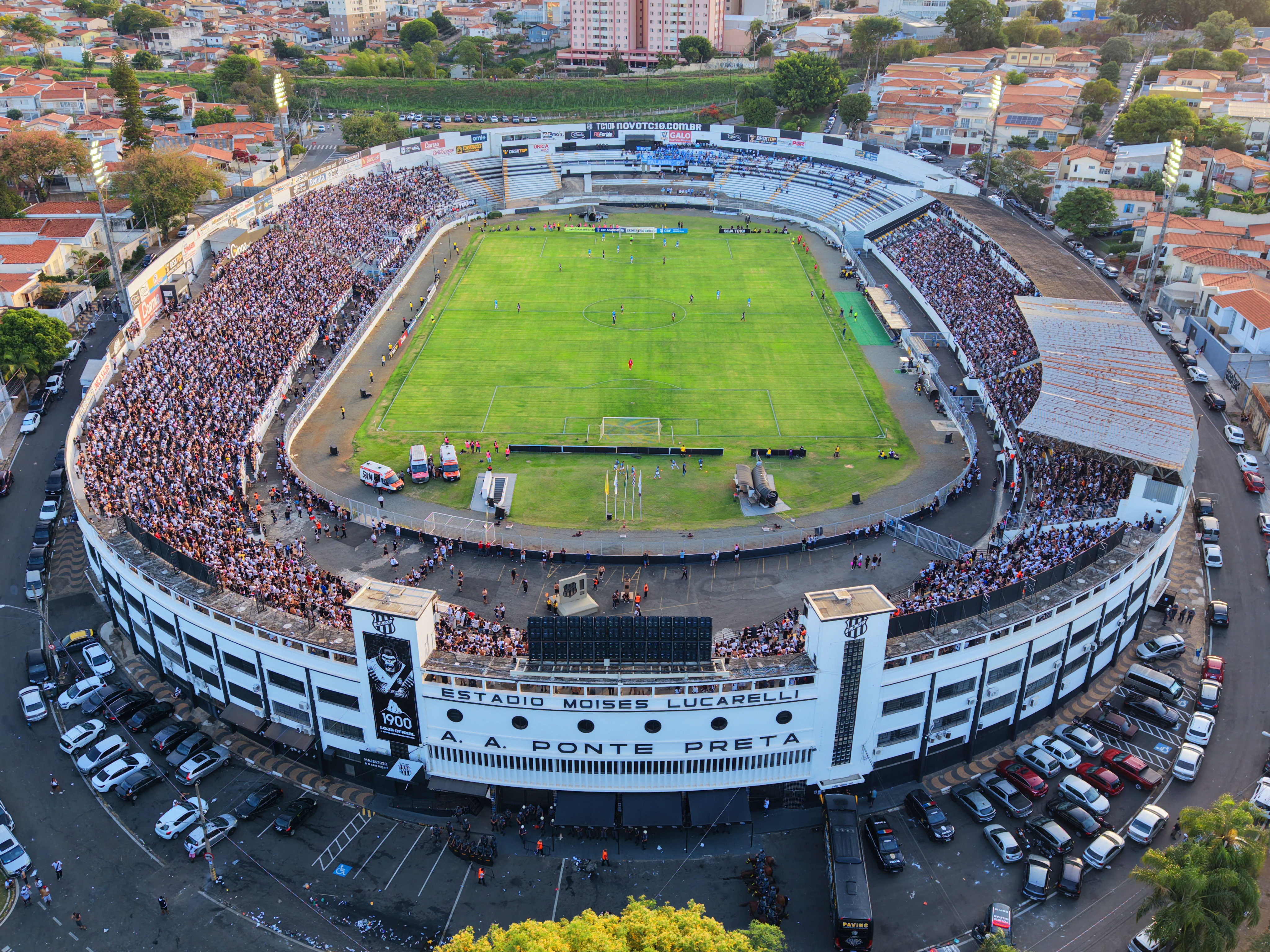Jogo é nesta terça-feira, 28, no estádio Moisés Lucarelli; bloqueios viários começam às 18h