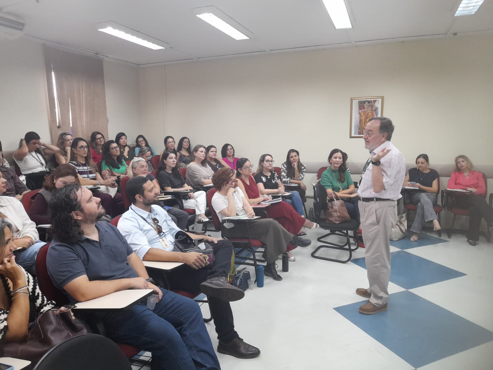 Primeira aula contou com a presença de professores que são referência nacional em saúde coletiva 