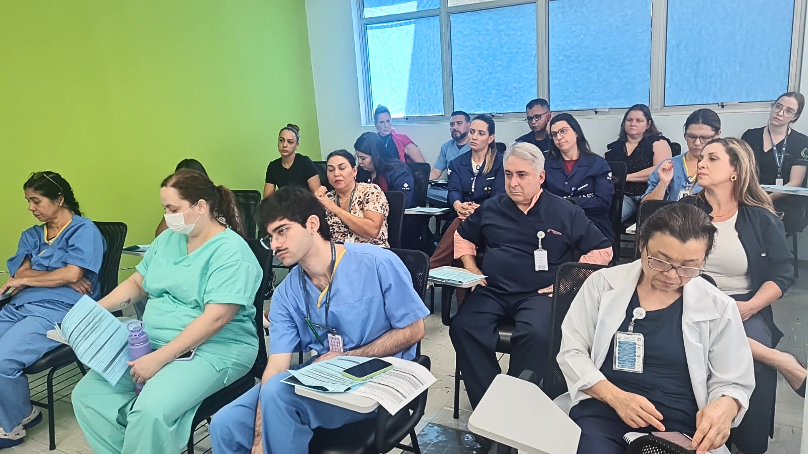 A programação está sendo desenvolvida dentro dos hospitais Mário Gatti e Ouro Verde fortalecendo a cultura de segurança do paciente