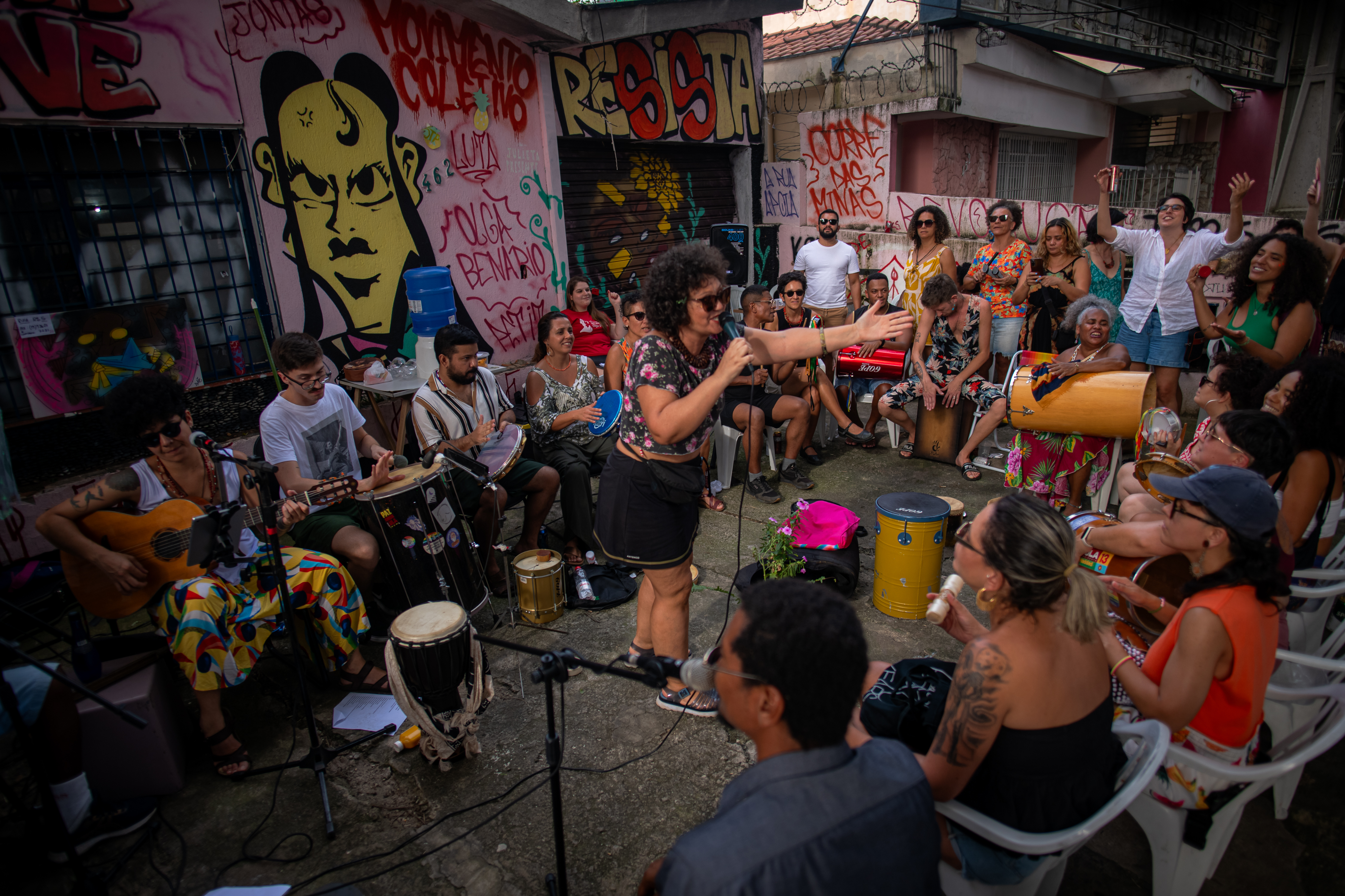Protagonismo feminino no Samba da Camaleoa