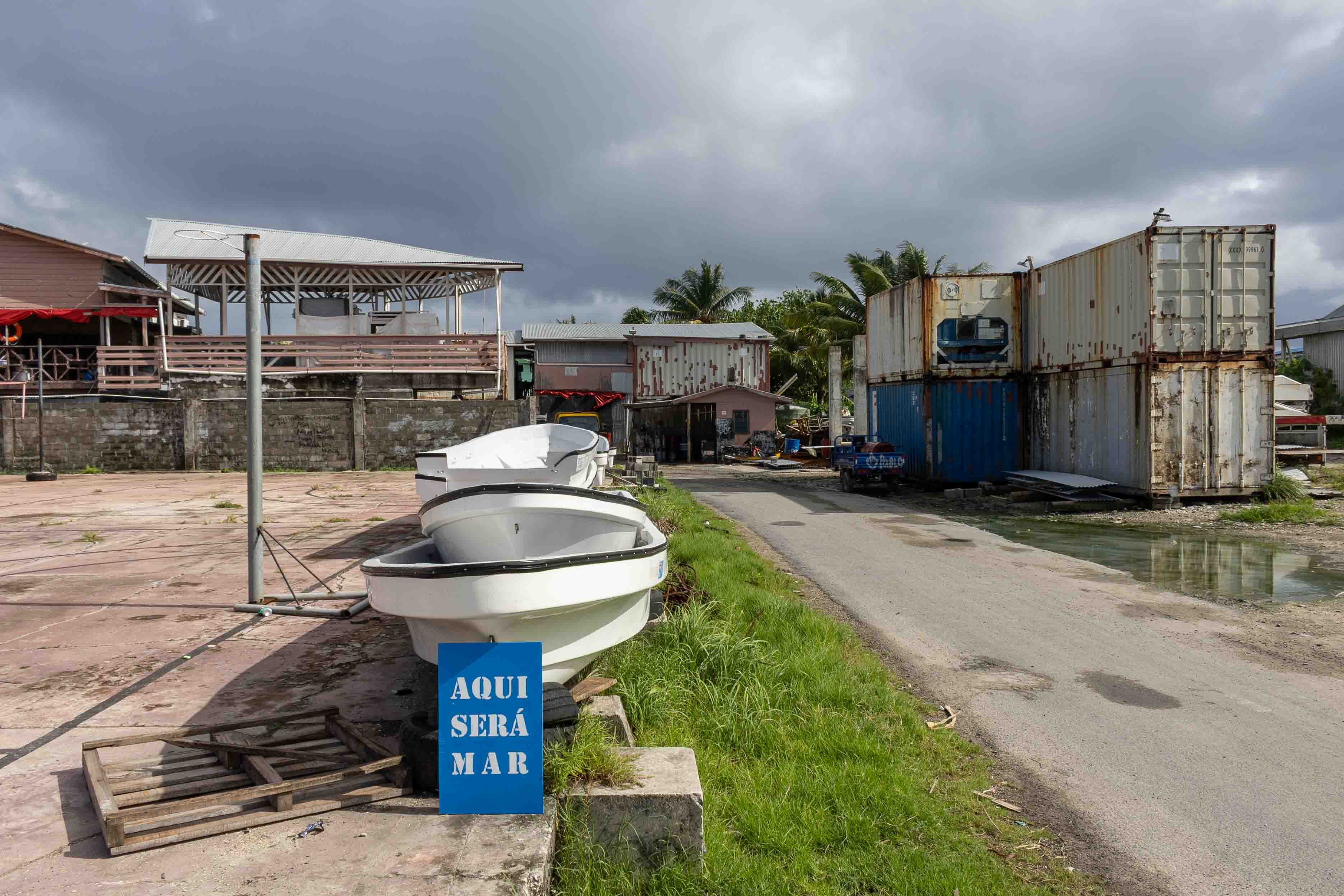 Exposição é fruto de trabalho realizado em Tuvalu, pequeno país da Oceania