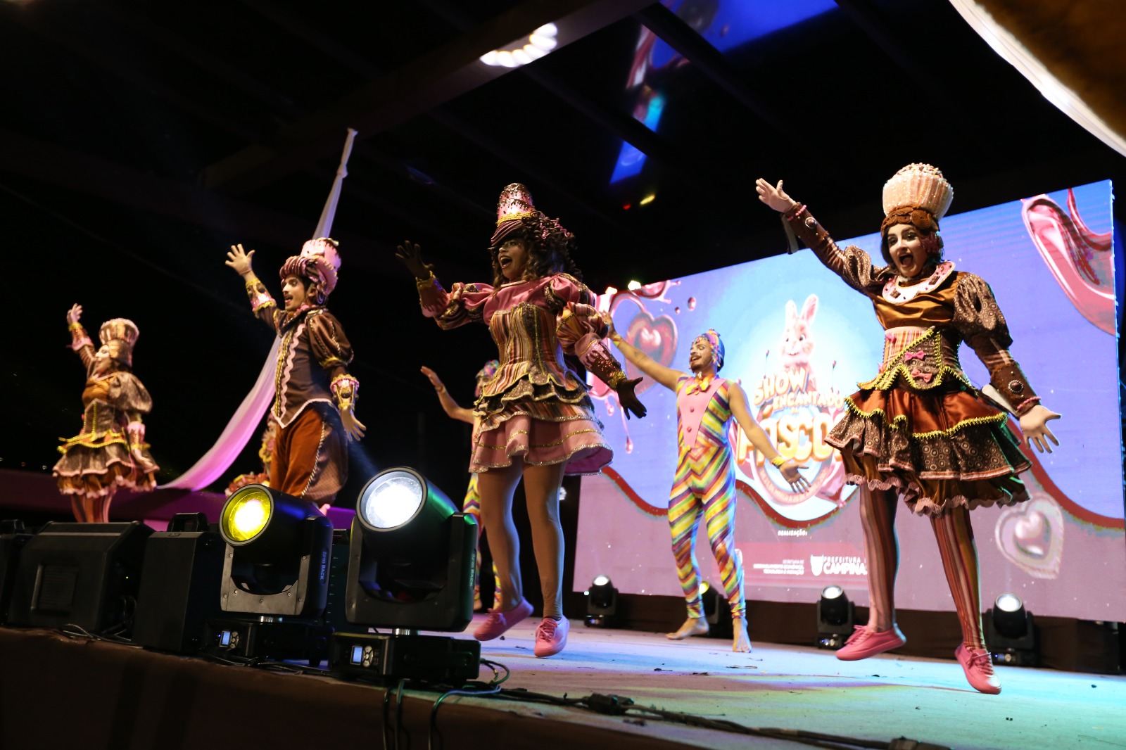 Show garantiu entretenimento durante quase duas horas